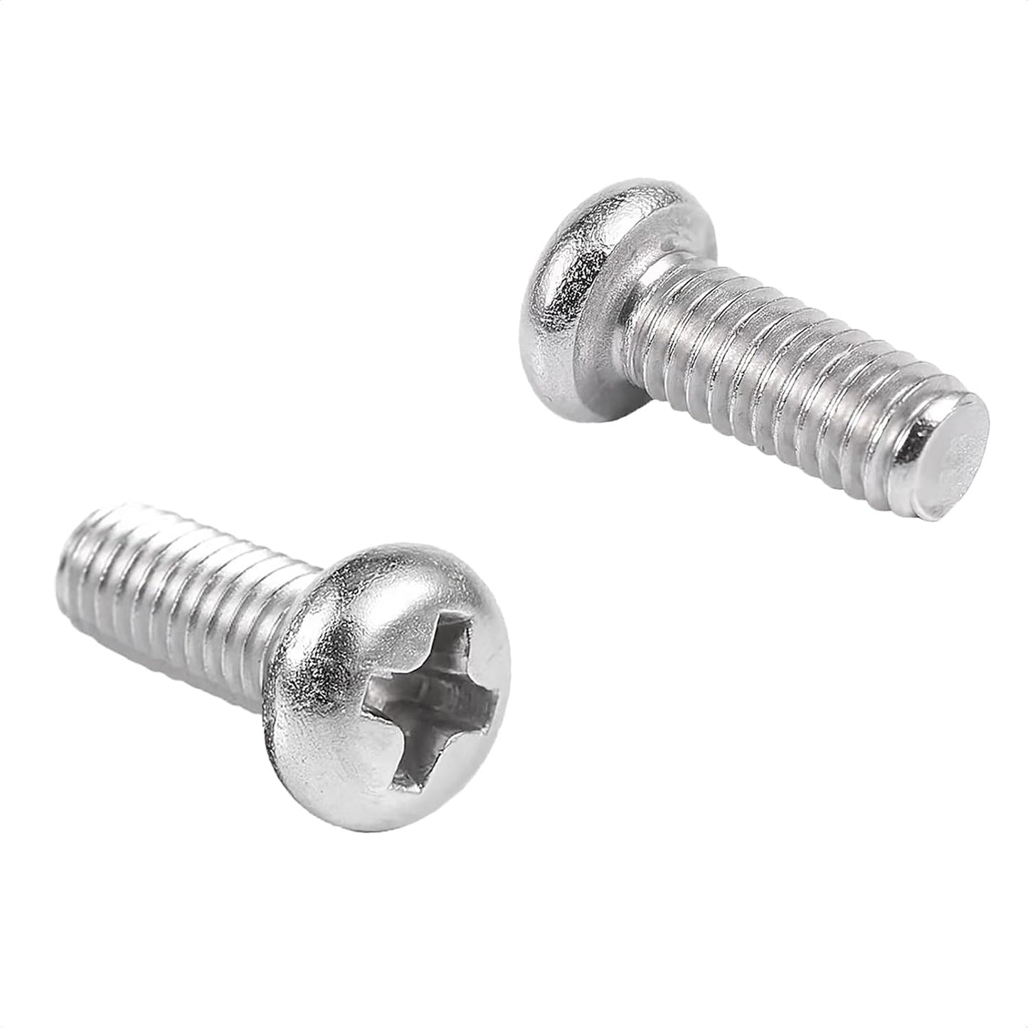 ALEOED M4 10mm Pack 10 x Screw for TV Computer LCD Monitor Stand Mounting Phillips Head Screw