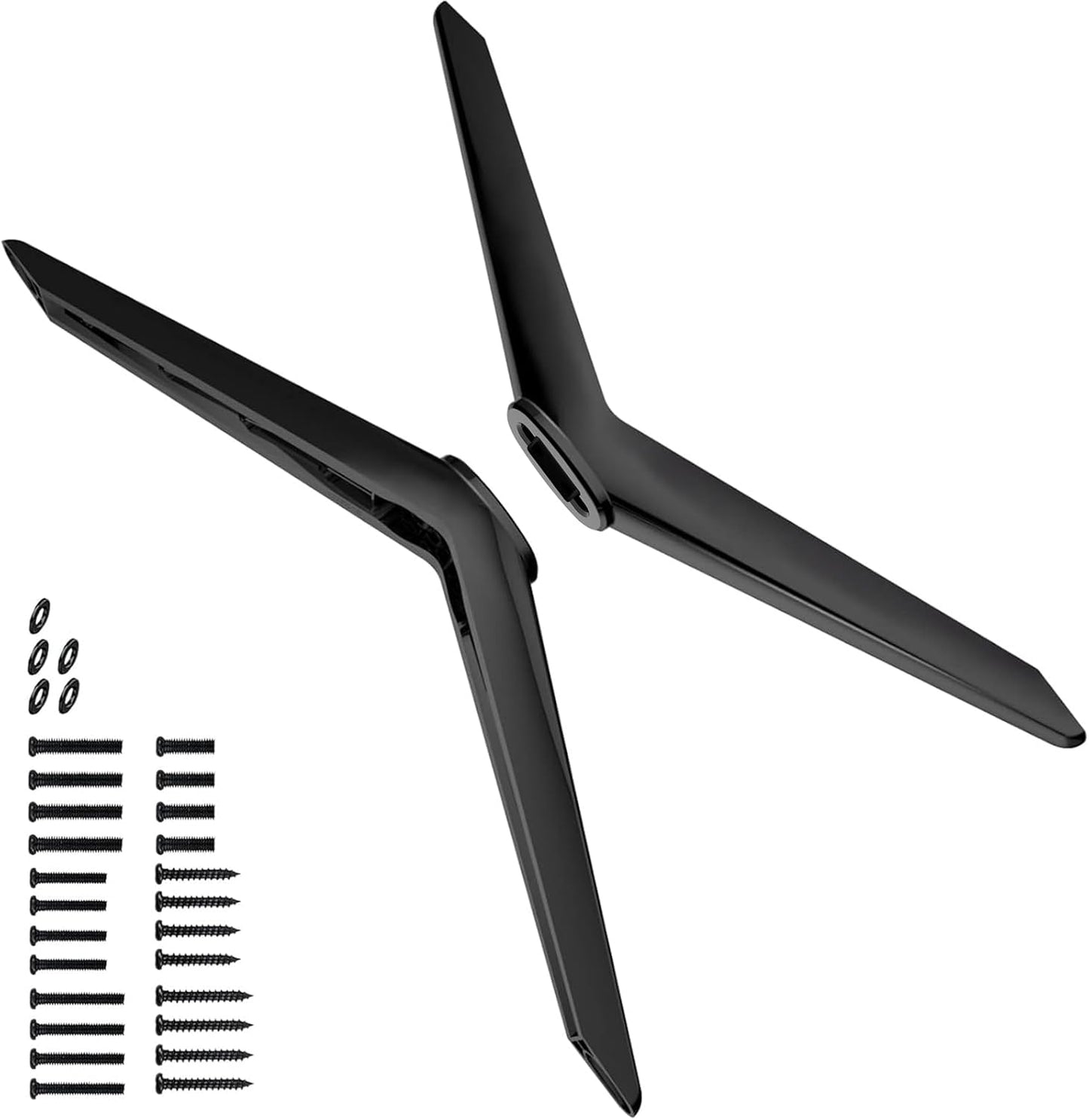 Yaotieci 28" 32" 40" 43" 49" 50" 55" 65 inch Set Upgraded Base Stand for TCL Roku TV Legs, TV Legs for TCL Roku TV