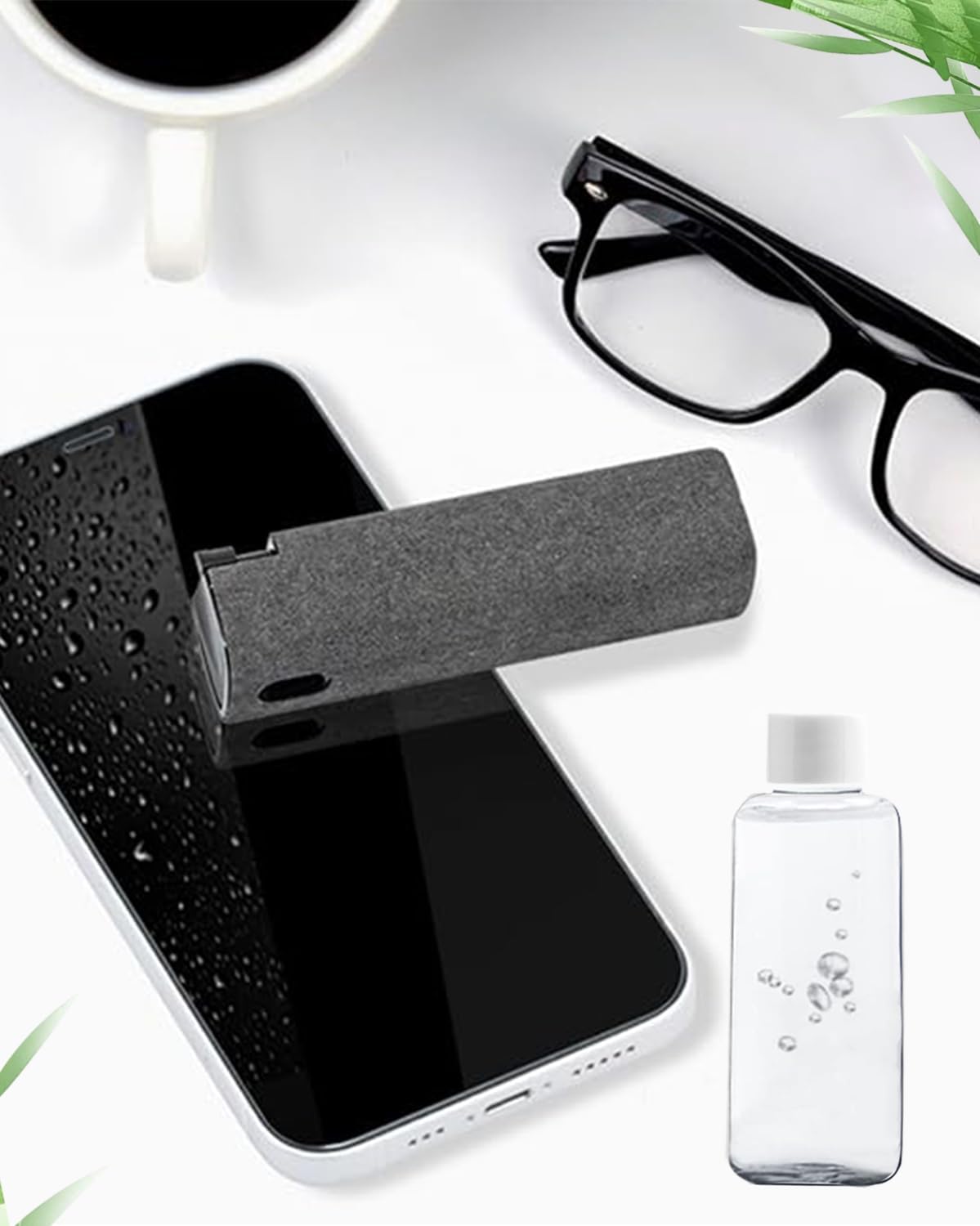 Mketnymy Screen Cleaner Spray and Wipe Touch Screen Cleaner Cleaner iPad Cleaner for iPhone Computer Laptop Tablet