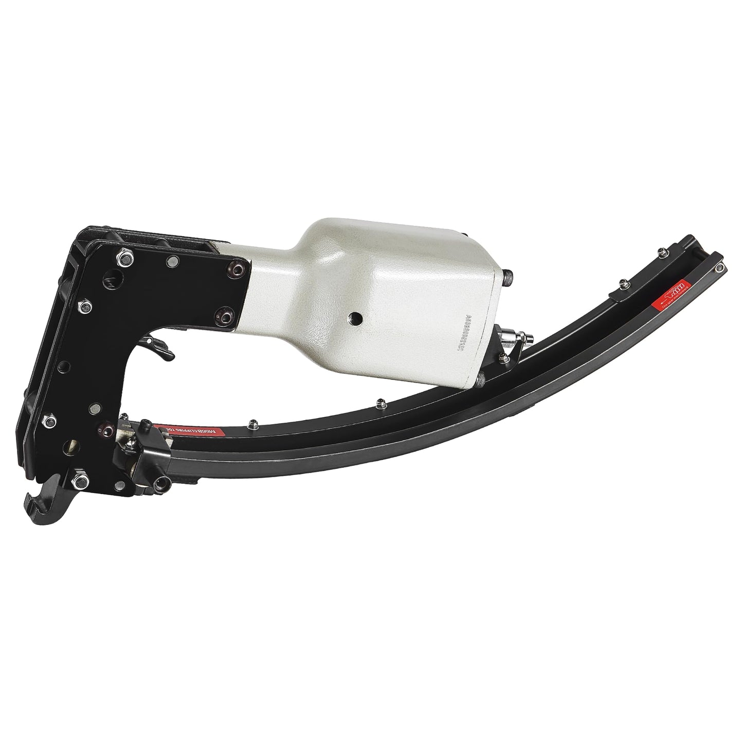 meite M66B Pneumatic Clinching Clipper 3/4 Inch Crown Clinch Clip Gun for Spring Mattress, Car Seats, Wire Cages