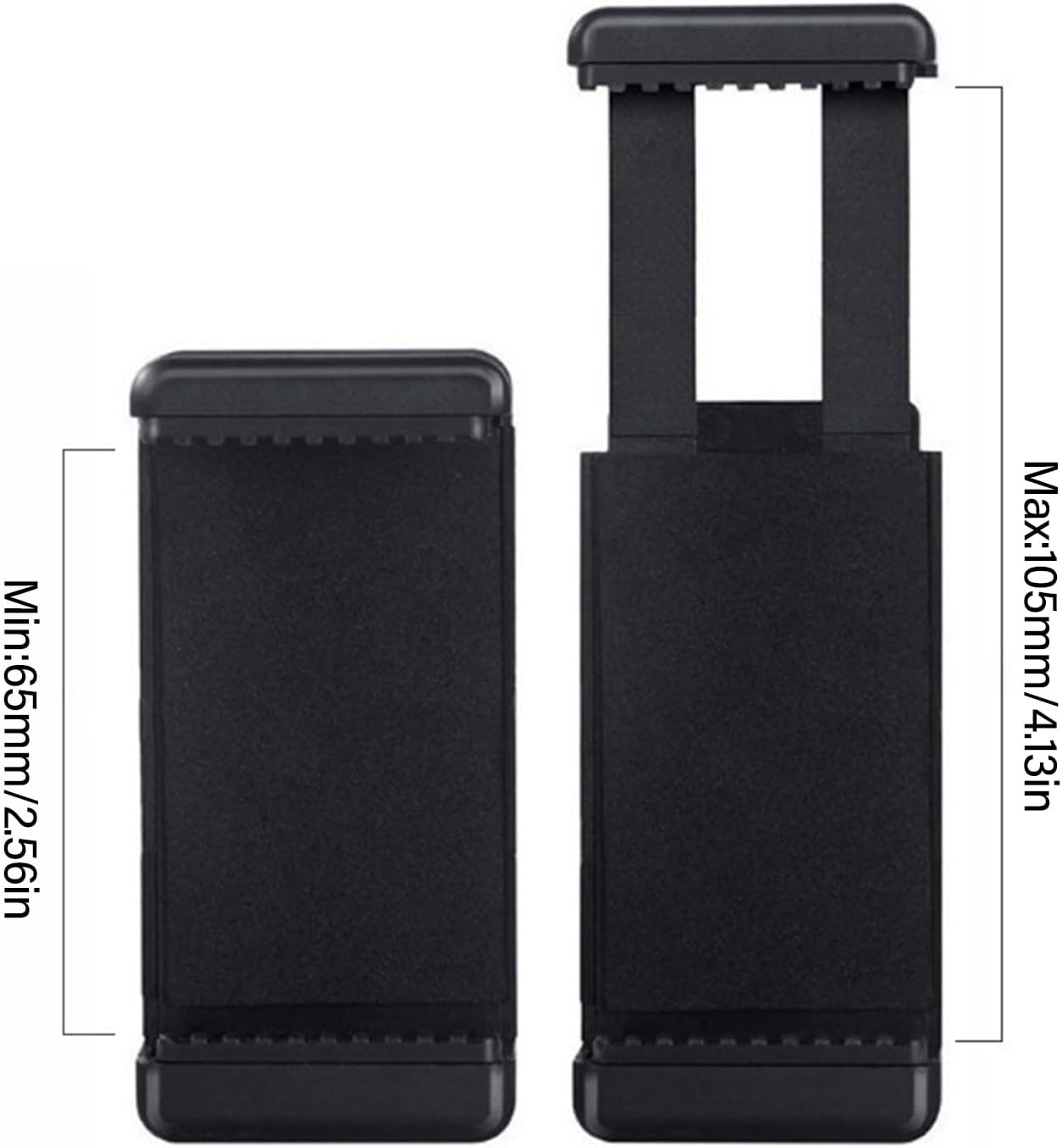 EPIPHQNY Cellphone Tripod Mount Adapter Phone Holder Clip Connectors Head Used for Monopod Selfie Stick Travel Tripod