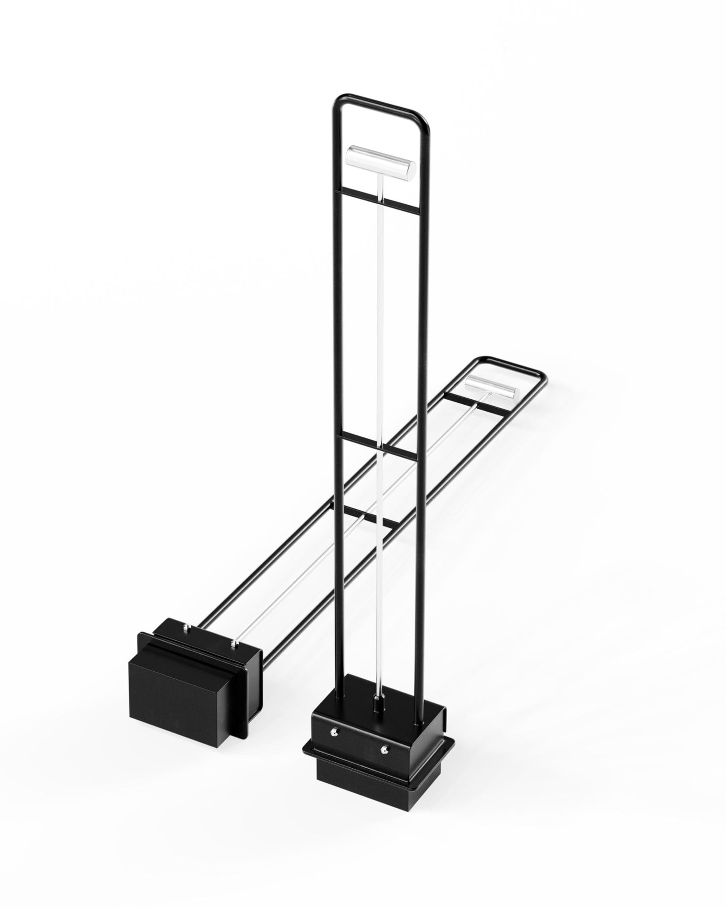Master Magnetics Heavy-Duty Magnetic Bulk Parts Lifter with Release and Handle - Strong Magnet with 4 to 5 lb Hold - Picks Up Nails and Other Metal - 4.375" L x 3.125" W x 32.25" H