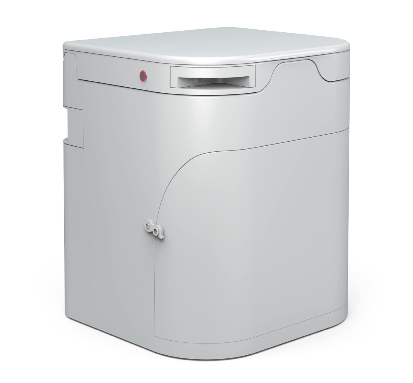 OGO Origin Composting Toilet – 12V Electric Agitator, Urine Diverting RV Toilet for Van Life, Tiny Home & Boat – 15" Compact, Odorless Off-Grid Toilet, No Black Tank