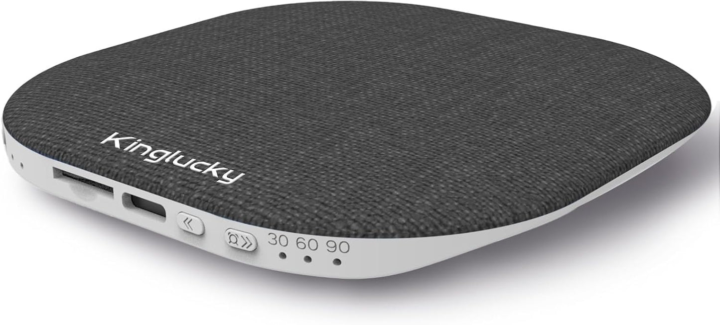King Lucky Under Pillow Speaker Bluetooth Mini Sleep Speaker with Built-in White & Pink Noise Sound Machine