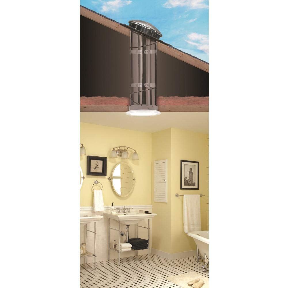 VELUX 10" Double Strength Acrylic Rigid Low-Profile Sun Tunnel Tubular Skylight