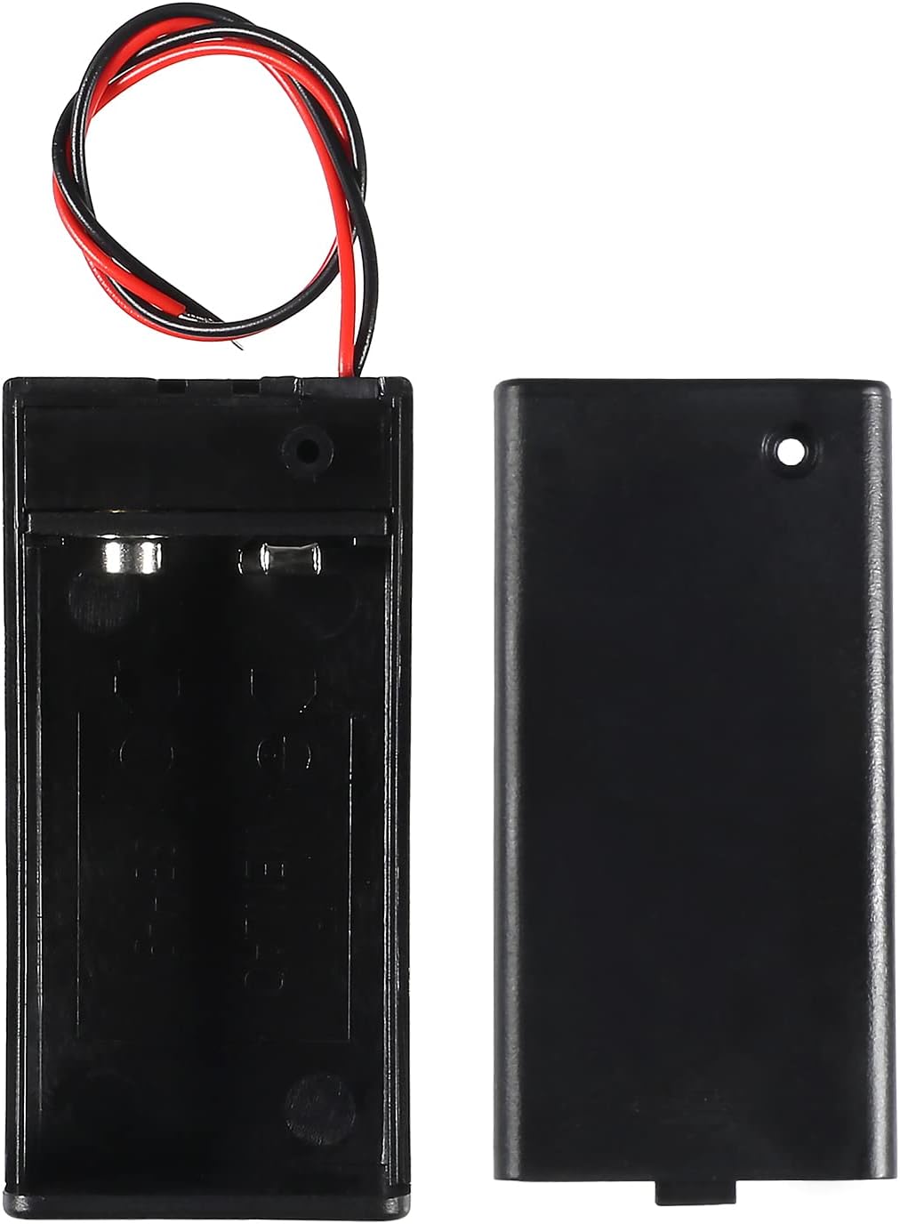 DIANN 4pcs 9V 9V 9V Battery Holder with ON/Off Switch Battery Case with Switch Battery Case Holder with Cover Storage