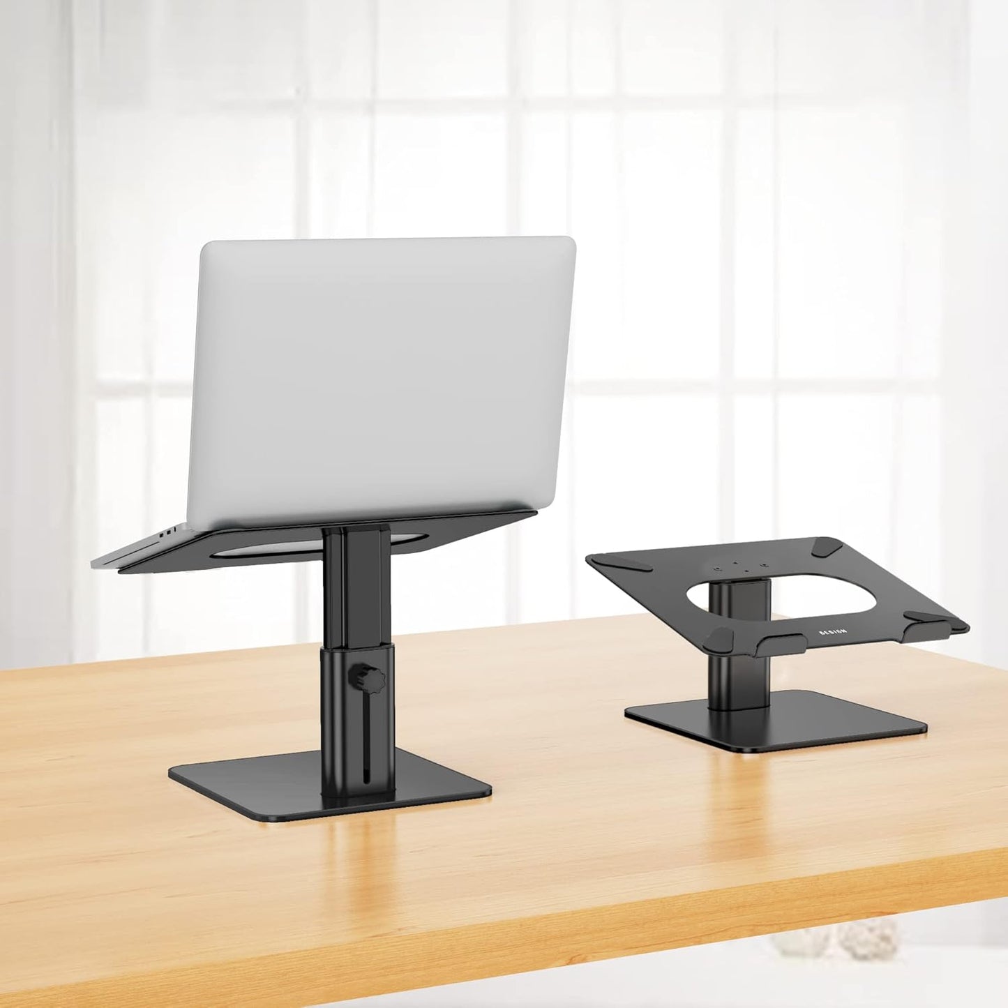 BESIGN LSX6N 10-15.6" Laptop Stand, Ergonomic Adjustable Notebook Riser, Computer Holder, Laptop Mount Compatible