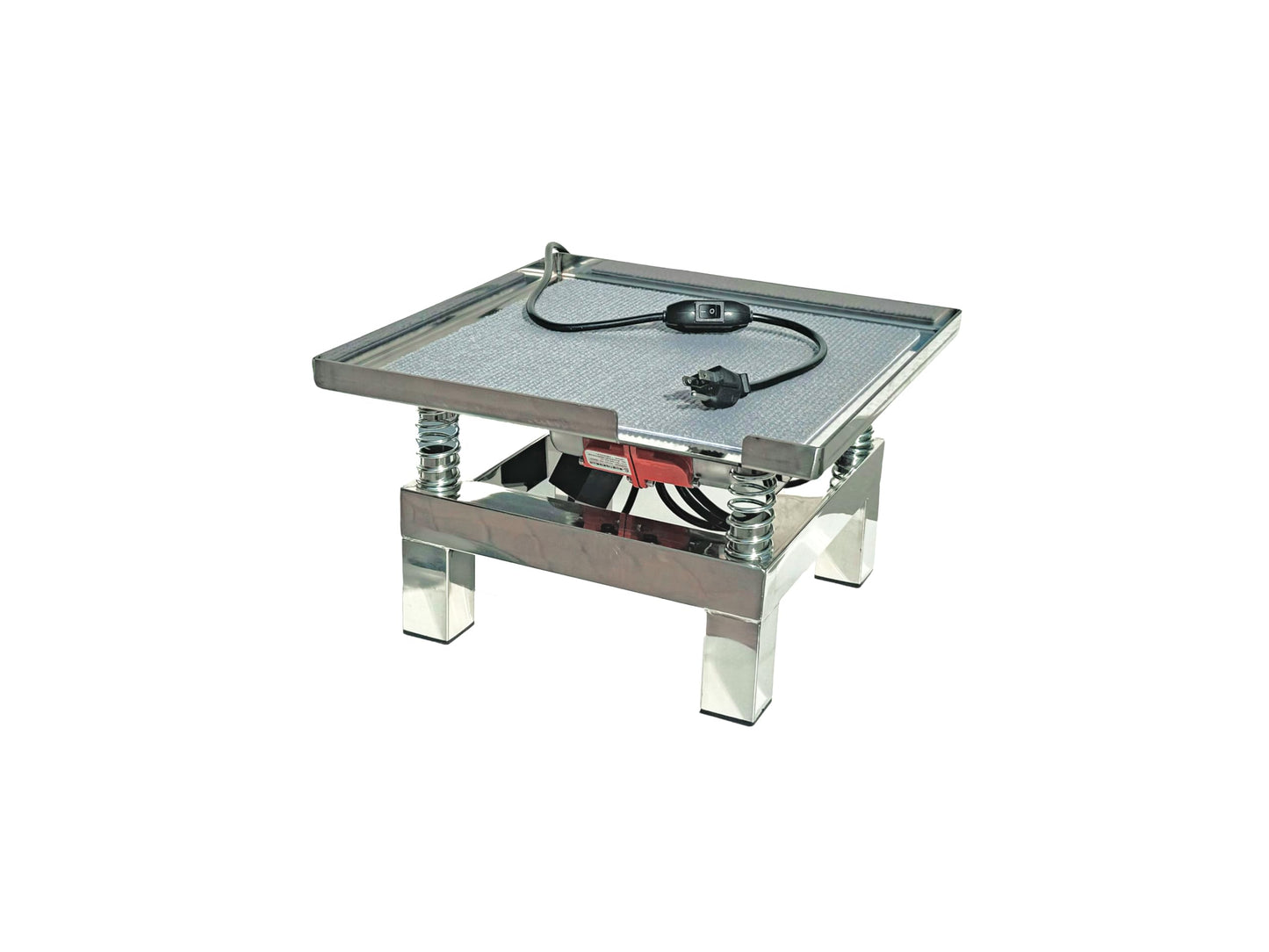 35x35 cm "Vibro Pro Kinetic "small Concrete Vibration Table Vibrating Test Bench compactor Platform Stainless Steel 110V