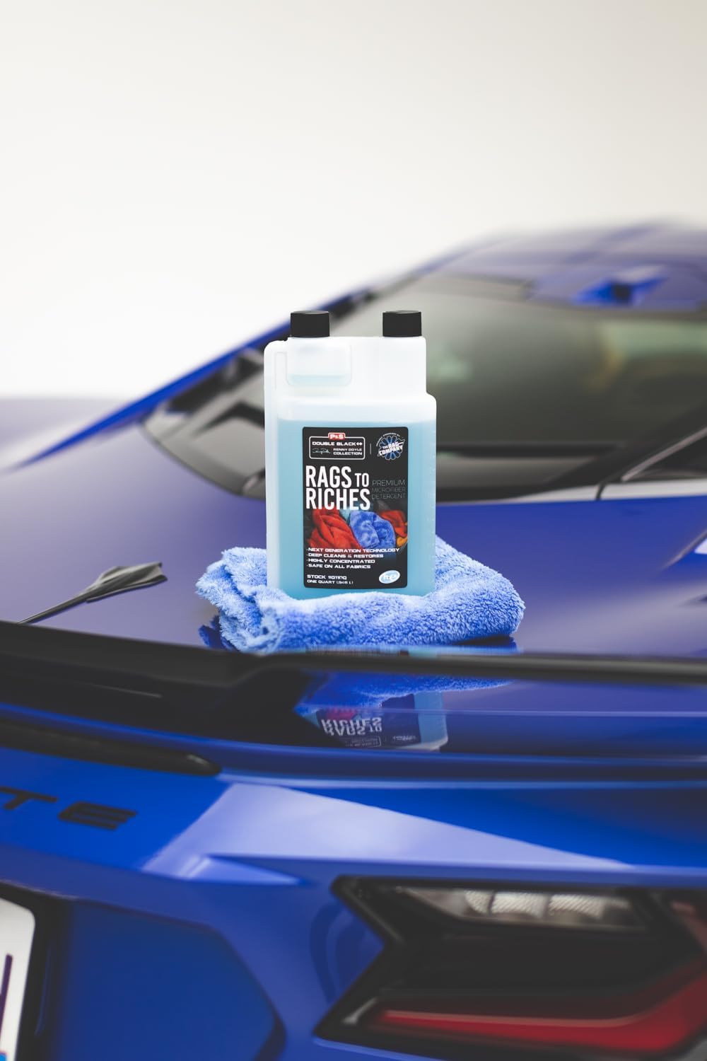 P & S Professional Detail Products - Rags to Riches Premium Microfiber Detergent | Deep Clean & Restore, 1 Gallon