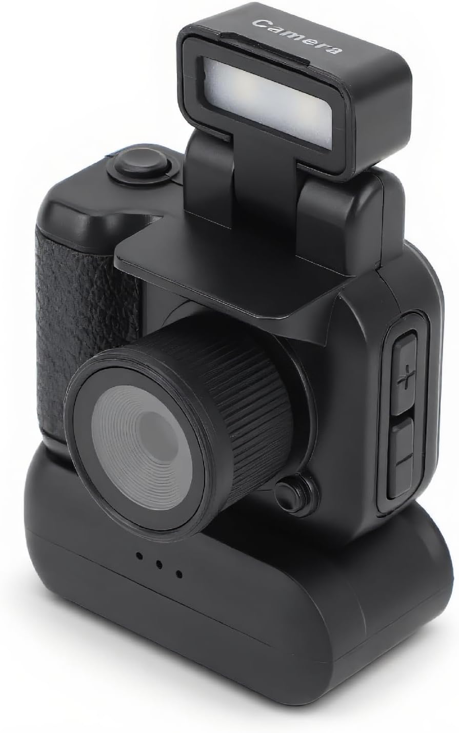 Dpofirs 1080P 1.44in 180mAh Small DV Camera, HD Thumb Camera with Color Screen, Video Recorder with Battery