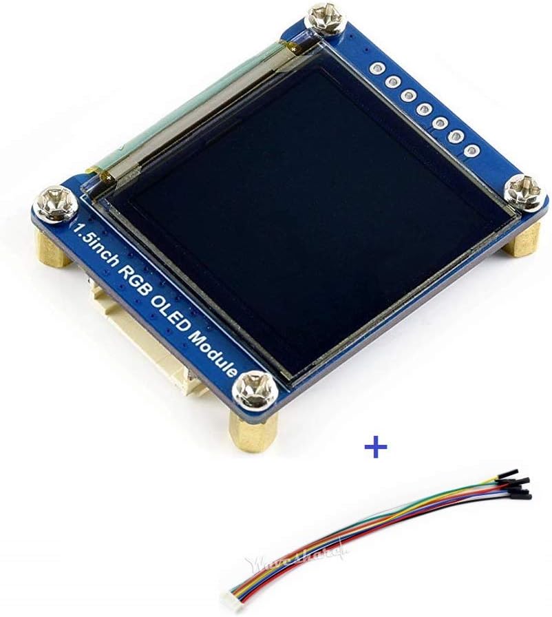 1.5inch 128x128 65K STM32, waveshare RGB OLED Display Module, Pixels Displaying Colors, Support Raspberry Pi Arduino