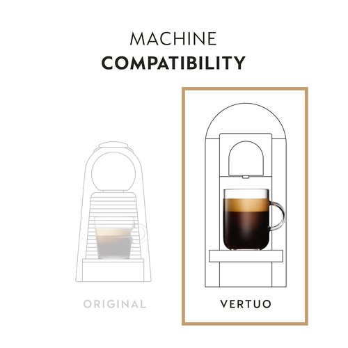Nespresso Vertuo Double Espresso Dolce Capsules - 30-Count Espresso Pods | Brews 2.7 oz.