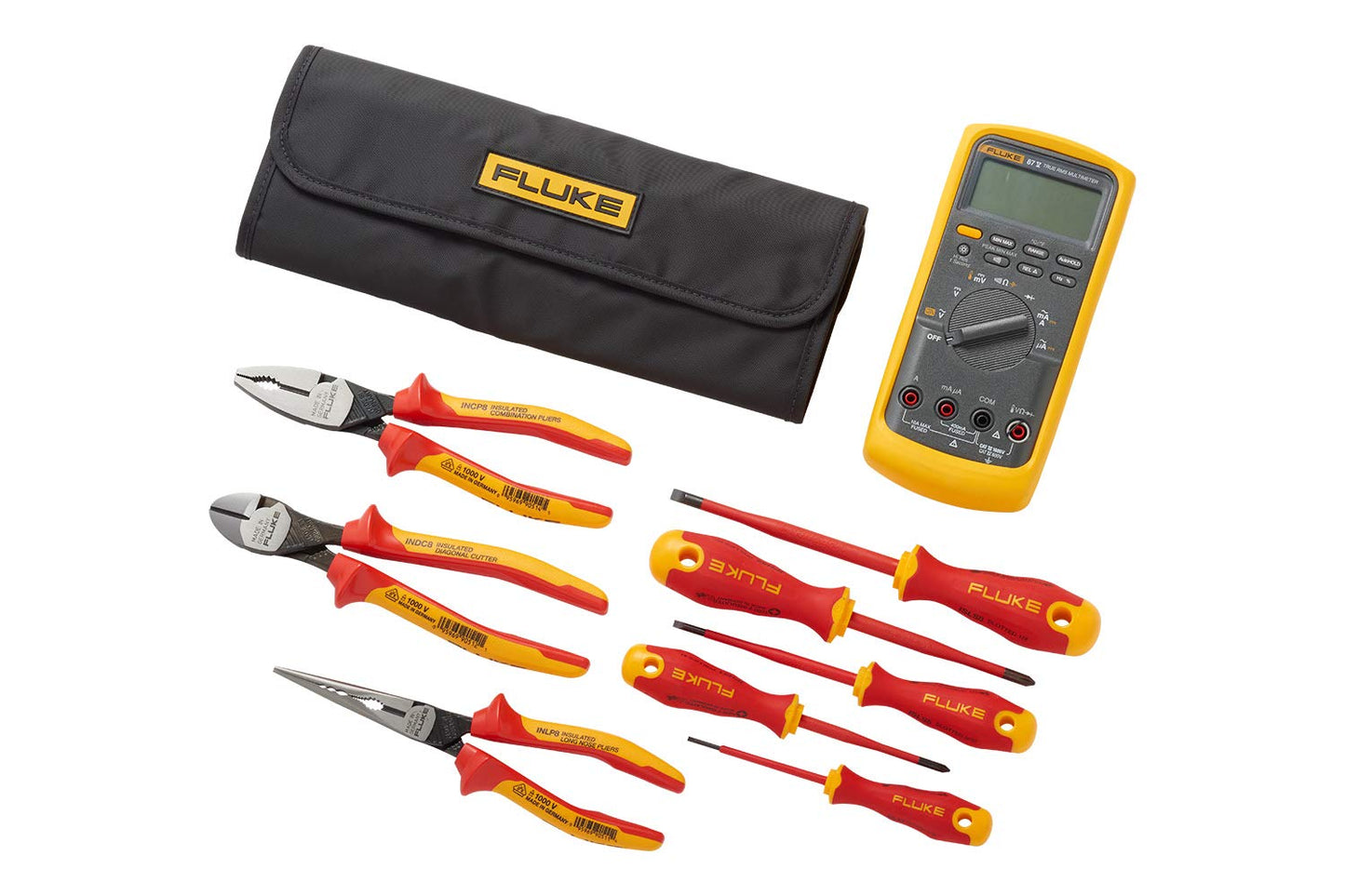 87-5 Multimeter + Hand Tool Starter Kit Bundle