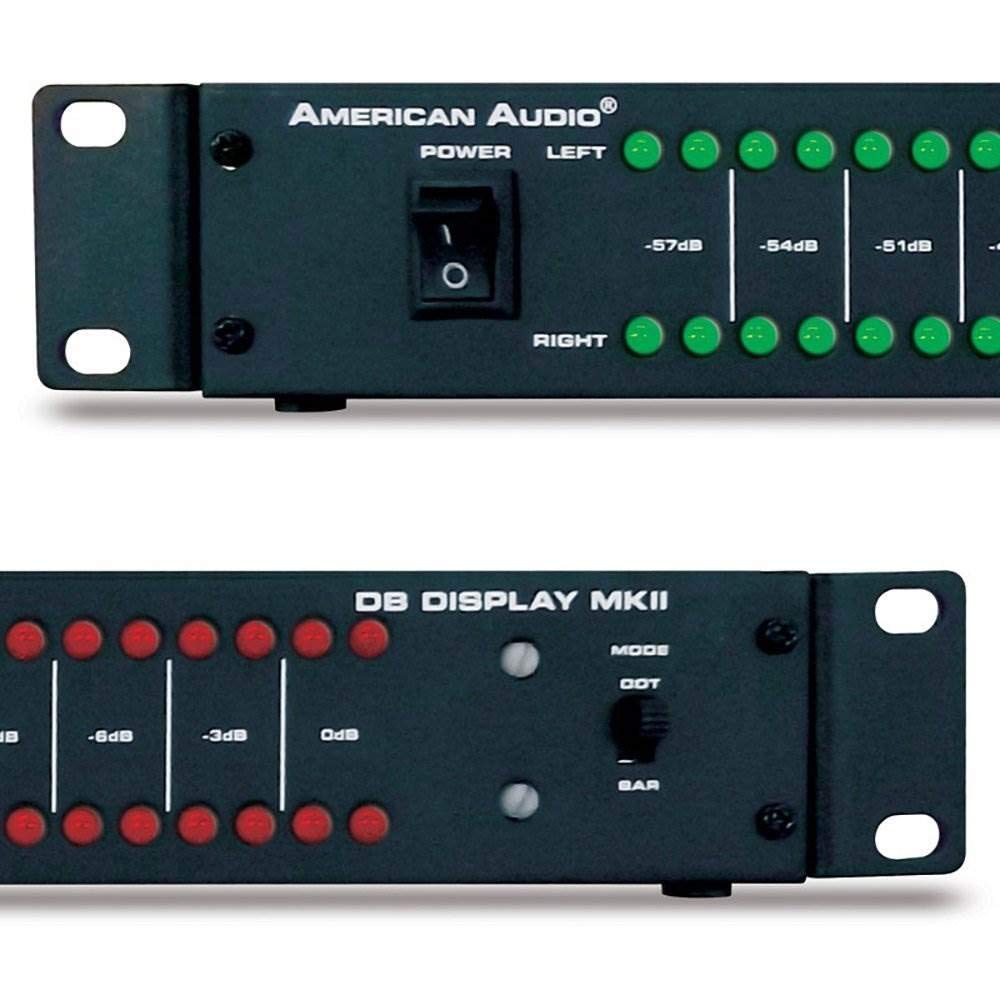 Display MKII 9 in. Metal Rack Mountable LED DB Level Display