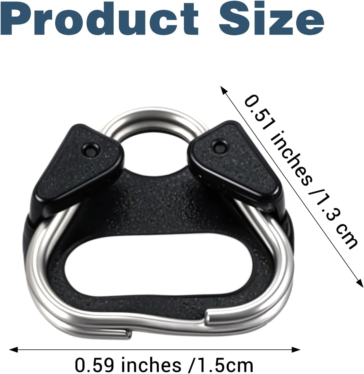 Sorcristy Lug Ring Camera Strap, Stainless Steel Triangle Split Ring and ABS Cap with All Brand D-SLR Rangefinder