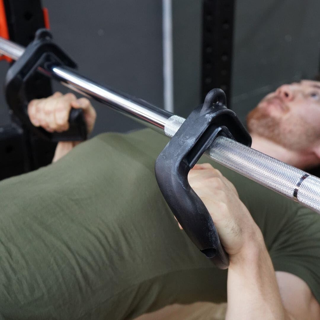 KENSUI Swissies-P V2 MAX: Ergonomic Handle Attachment for Pull-up Bars, Barbells, Cables and Resistance Bands