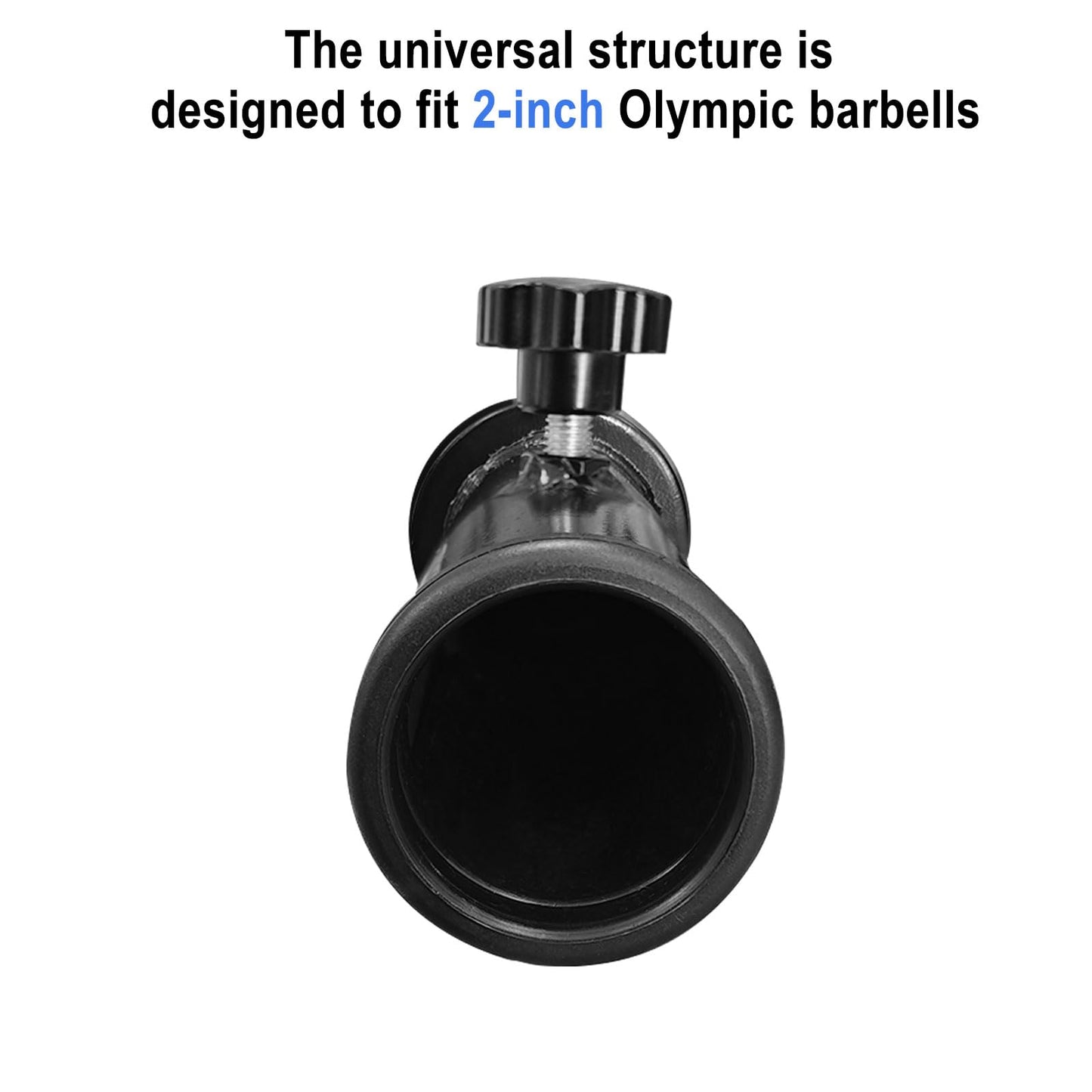 powerfeng Landmine Handle Attachment for 2-Inch Olympic Barbell: Viking Press Landmine Handle Attachment Straight Bar for Home Gym Strength Training