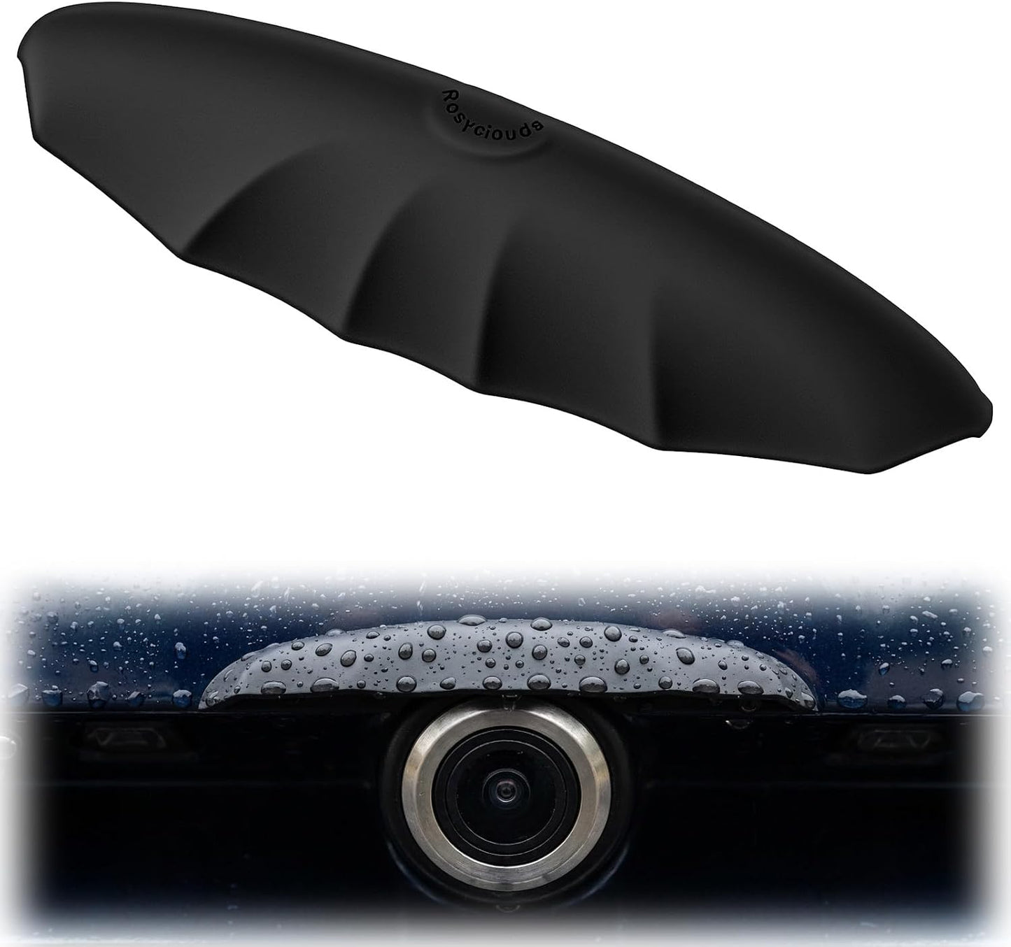 Qulkws Rear View Backup Cameras Covers Camera Rain Cover Backup Camera Rain Shield Car Rear View Cameras Anti-Rain