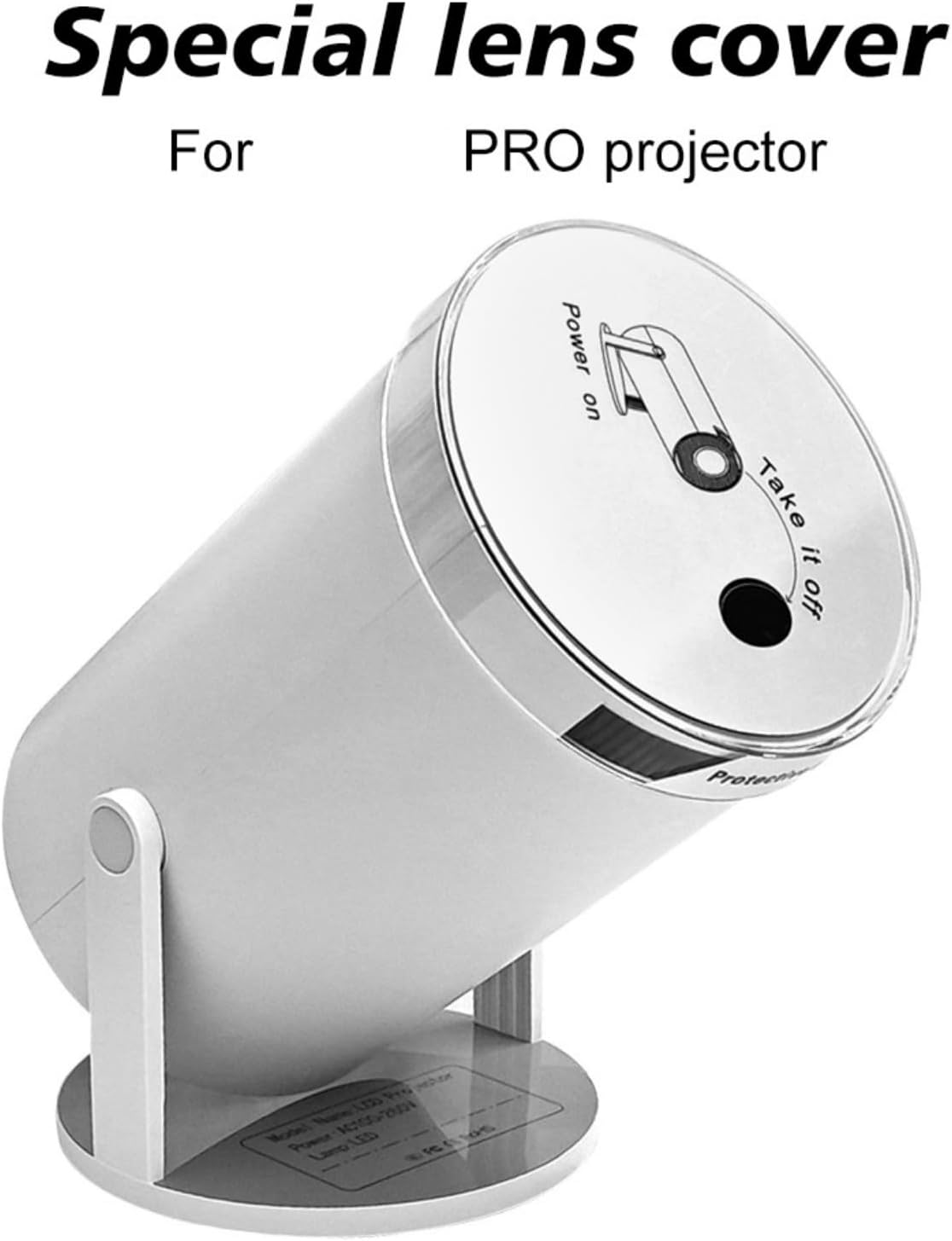 ljhnba HY300Pro Lens Caps for Projectors Protects Against Dusts and Scratches Lens Covers