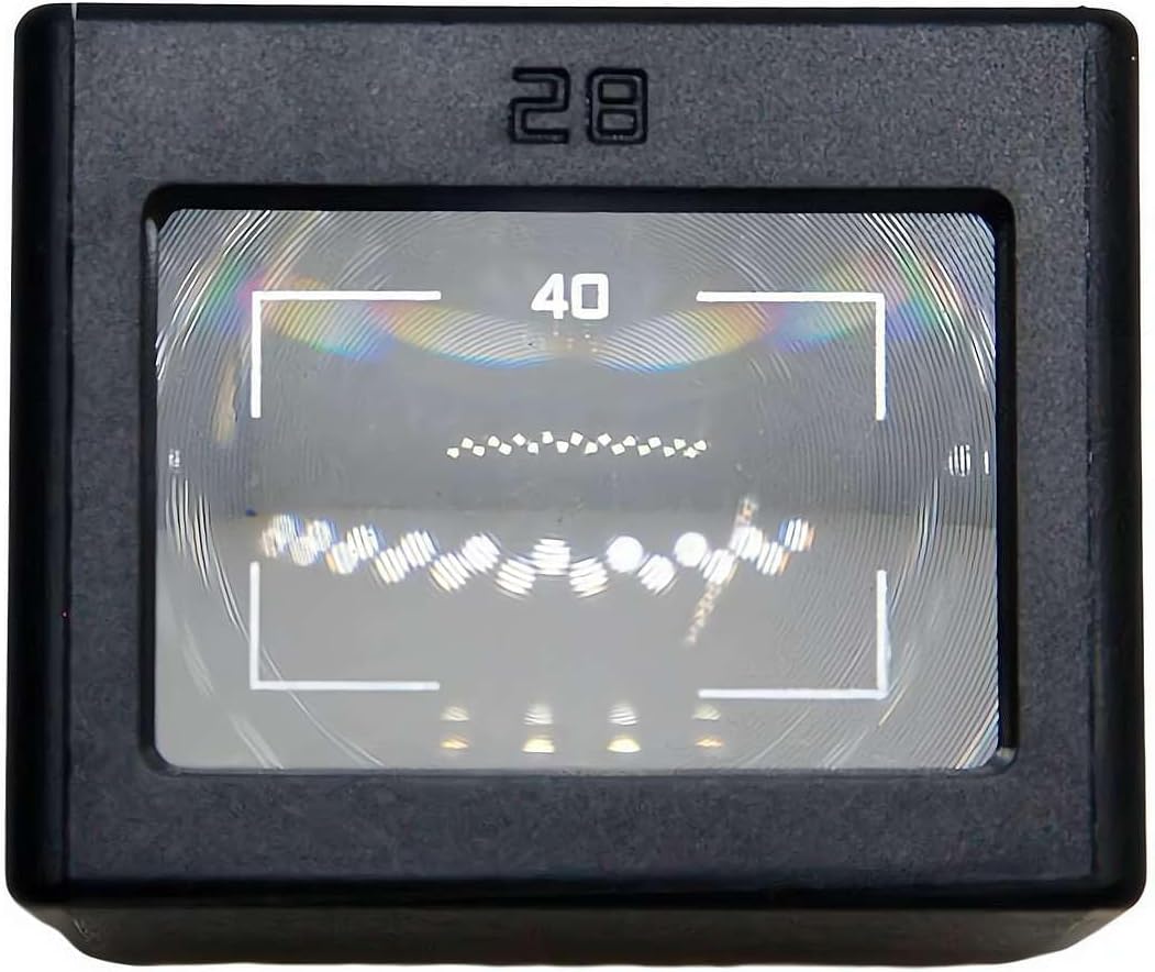 Generic 28mm 35/50 40 (40 Optical Waist Level Viewfinder for Camera Hot Shoe Adjustable Shoe Foot Position, or Frame
