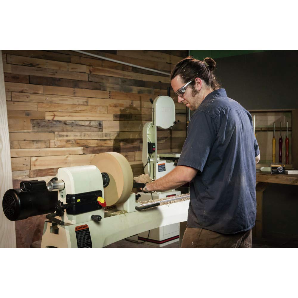 JET 14" x 40" Variable Speed Woodworking Lathe, Wood Turning Machine, 1 HP, 115/230V 1Ph (JWL-1440VS)