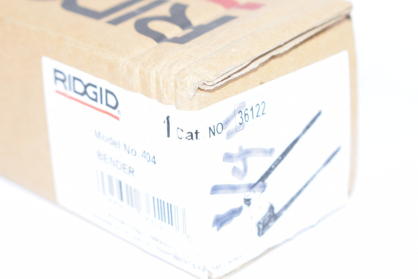 Ridgid 36122 404 Tube Bender