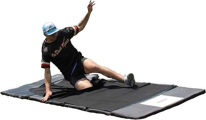 On Deck Sports Safe-Slide Baseball & Softball Sliding Mat – Foldable, Indoor/Outdoor Training Tool for Sliding Technique, Durable & Padded Design