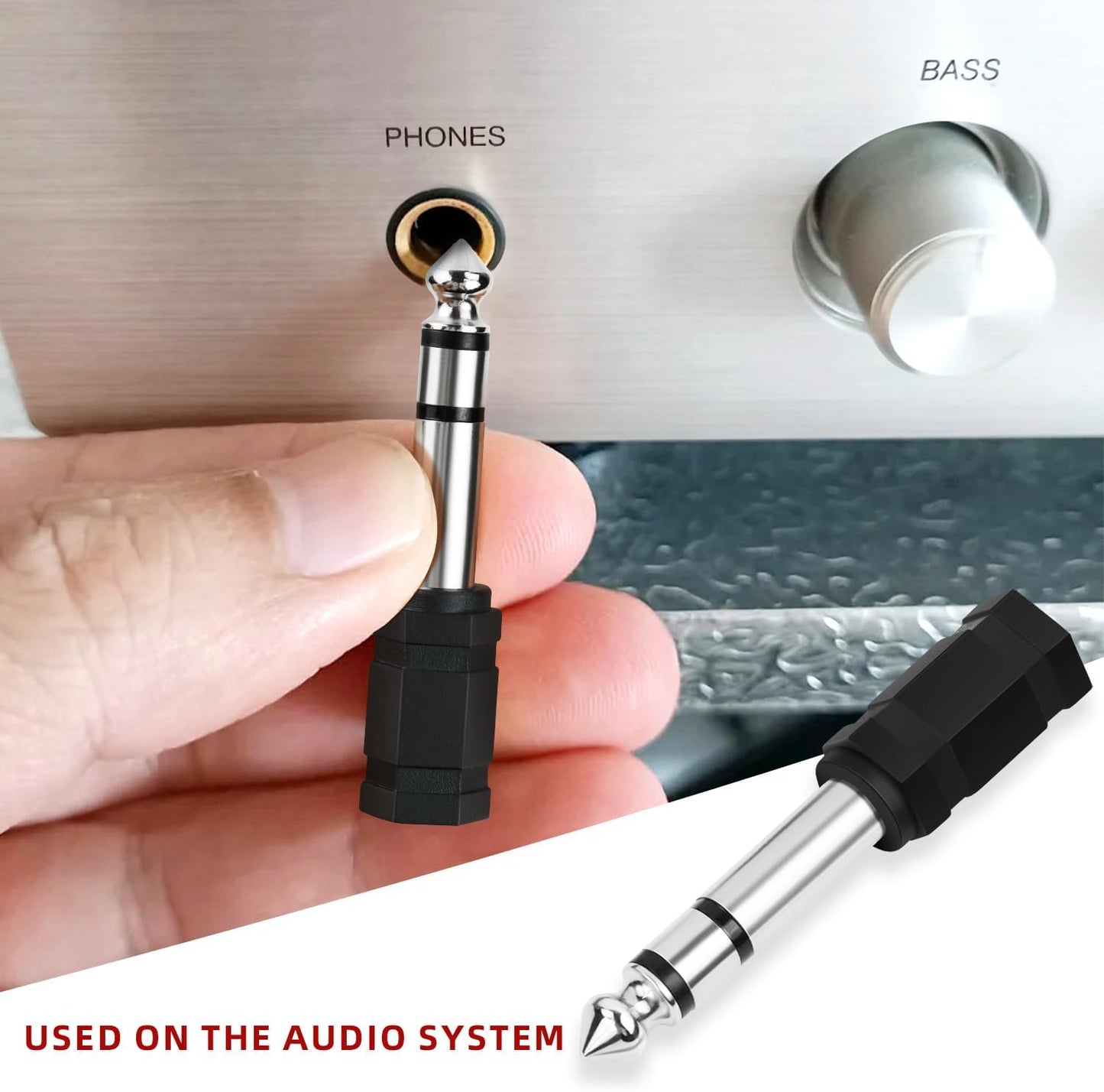 SolidSS 2 Pack 3.5mm 1 Gold Plated Stereo to Audio Splitter,Stereo Male and Accessory,Dual RCA Female Audio Branch