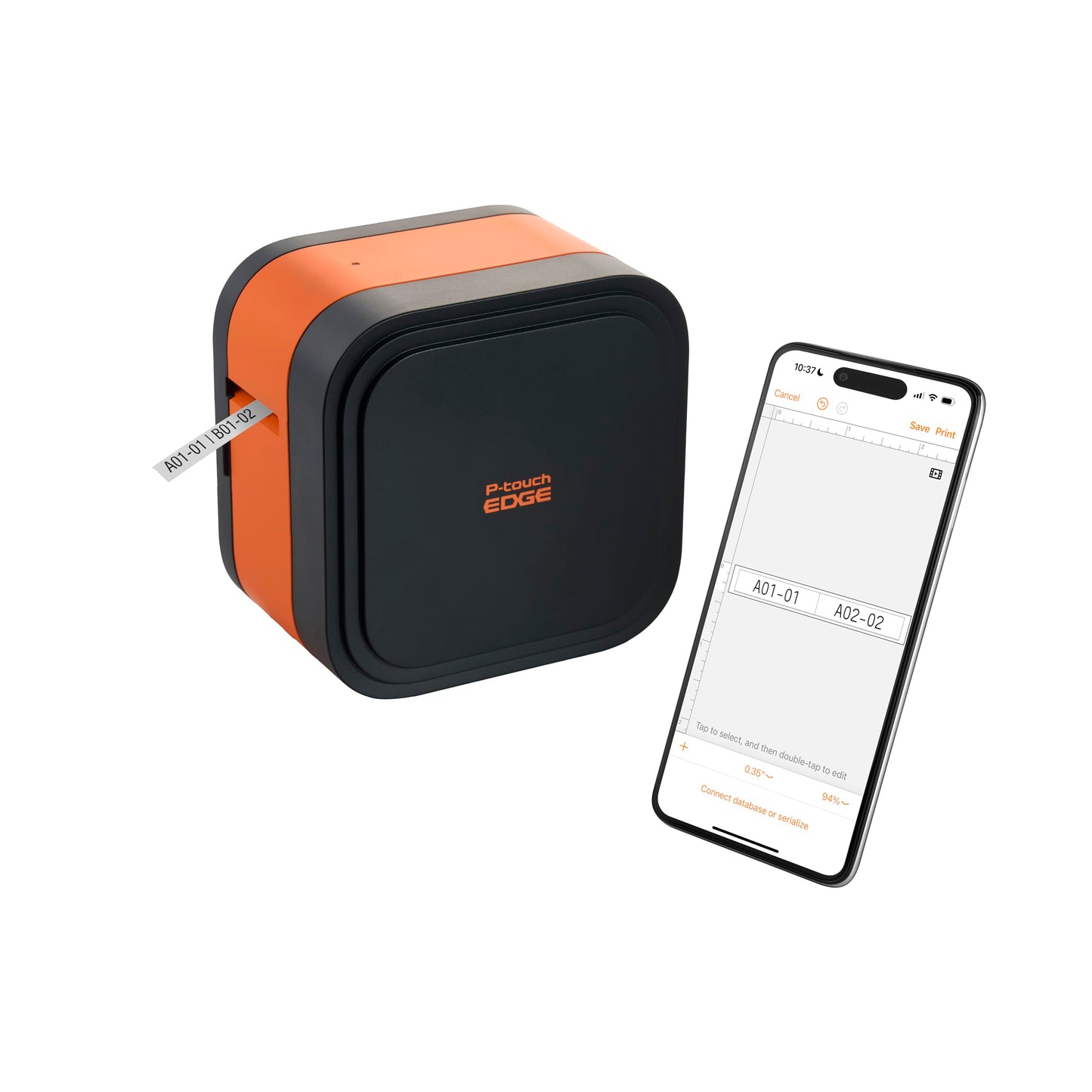 Brother PT-E920BT Portable Industrial Label Printer, Bluetooth®, Dual Auto-Cutter, Pro Label Tool App for Industrial Formats, USB-C, High-Resolution, Up to ~1-1/2-Inch Durable Labels