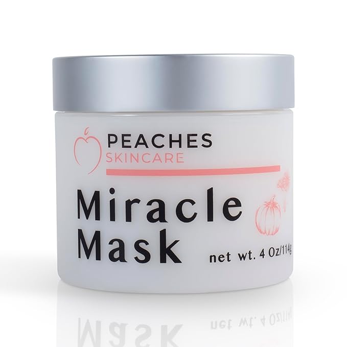 Hydrating Face Mask with Beeswax, Avocado Oil, Pumpkin, and More ??Gently Removes Dead Skin Cells ??Miracle Mask (1.7 oz)