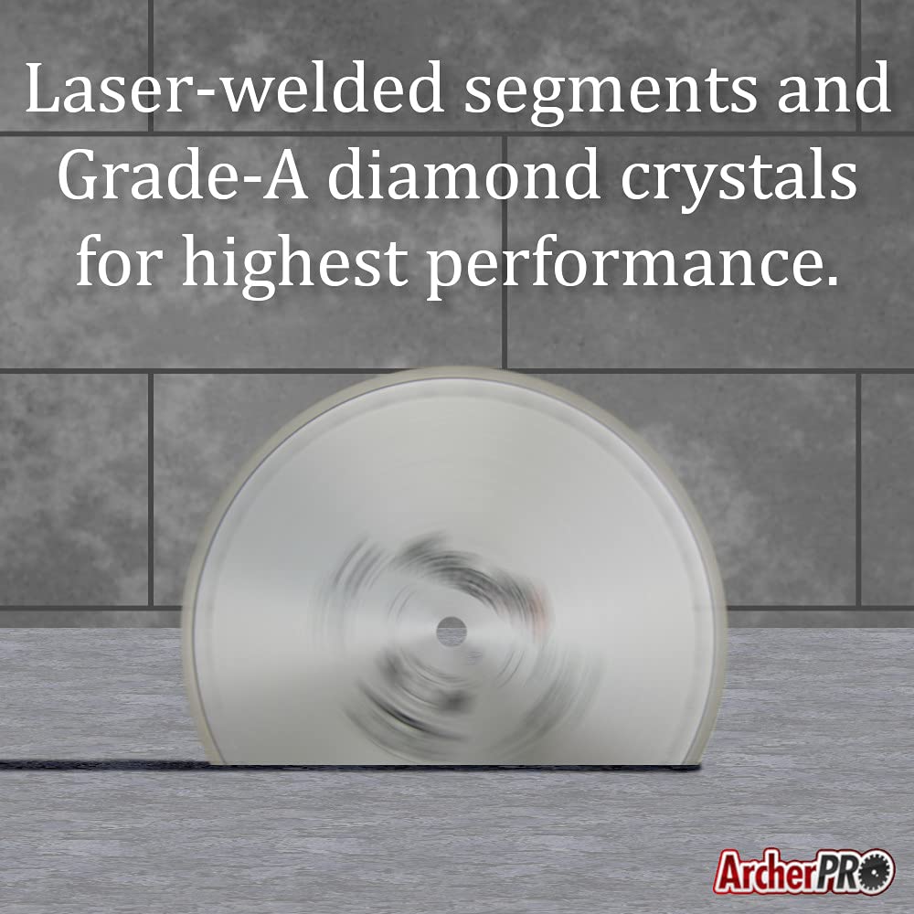 Archer Pro 16" in. General Purpose Diamond Saw Blades for Fast Cutting Concrete, Stone, Masonry, Pavers, Bricks, Blocks