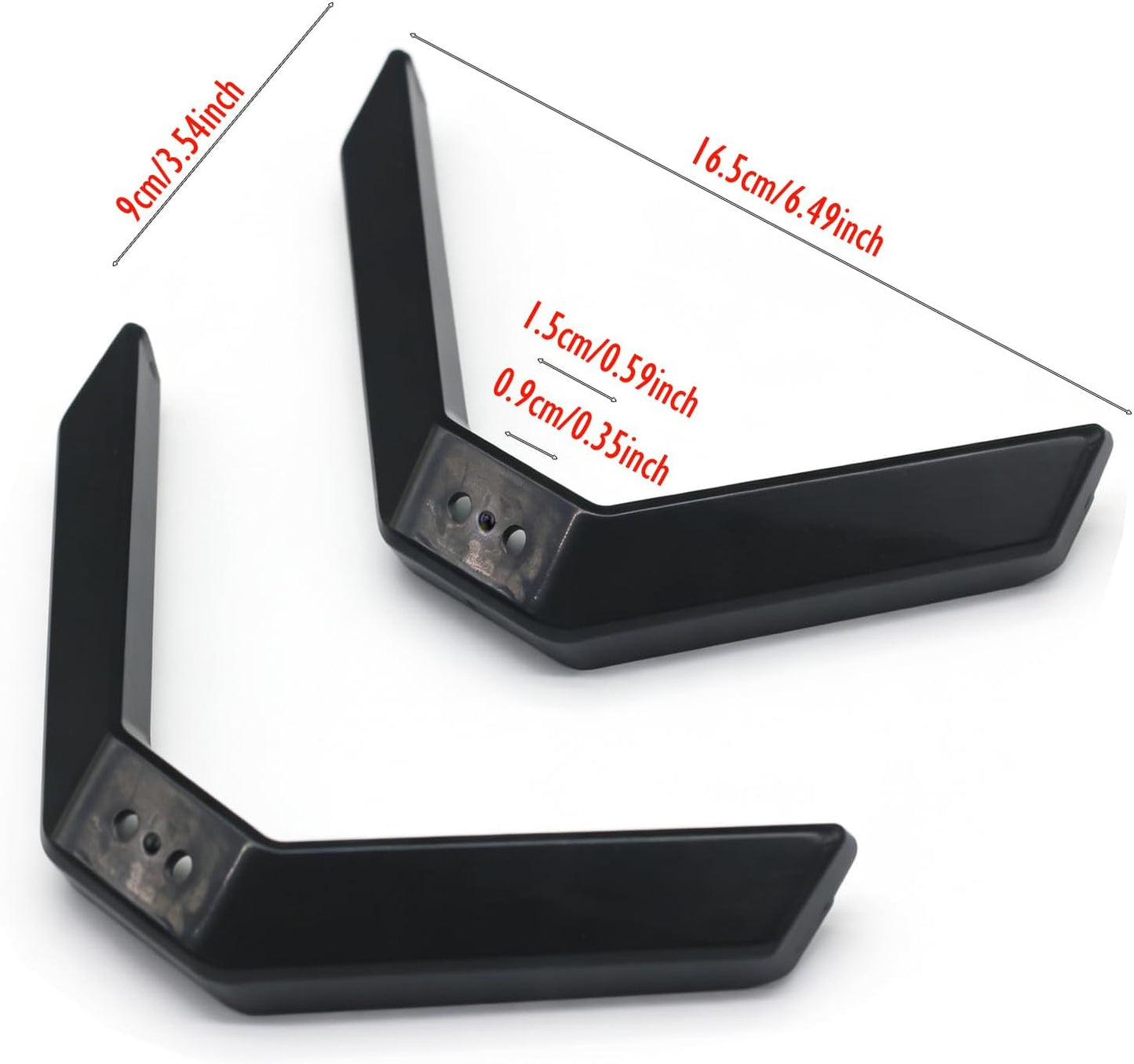 Dranvosk 24-32 Inch 2 Pack Universal TV Stand Legs Base for TVs - Tabletop Mount Feet with Screws for Easy