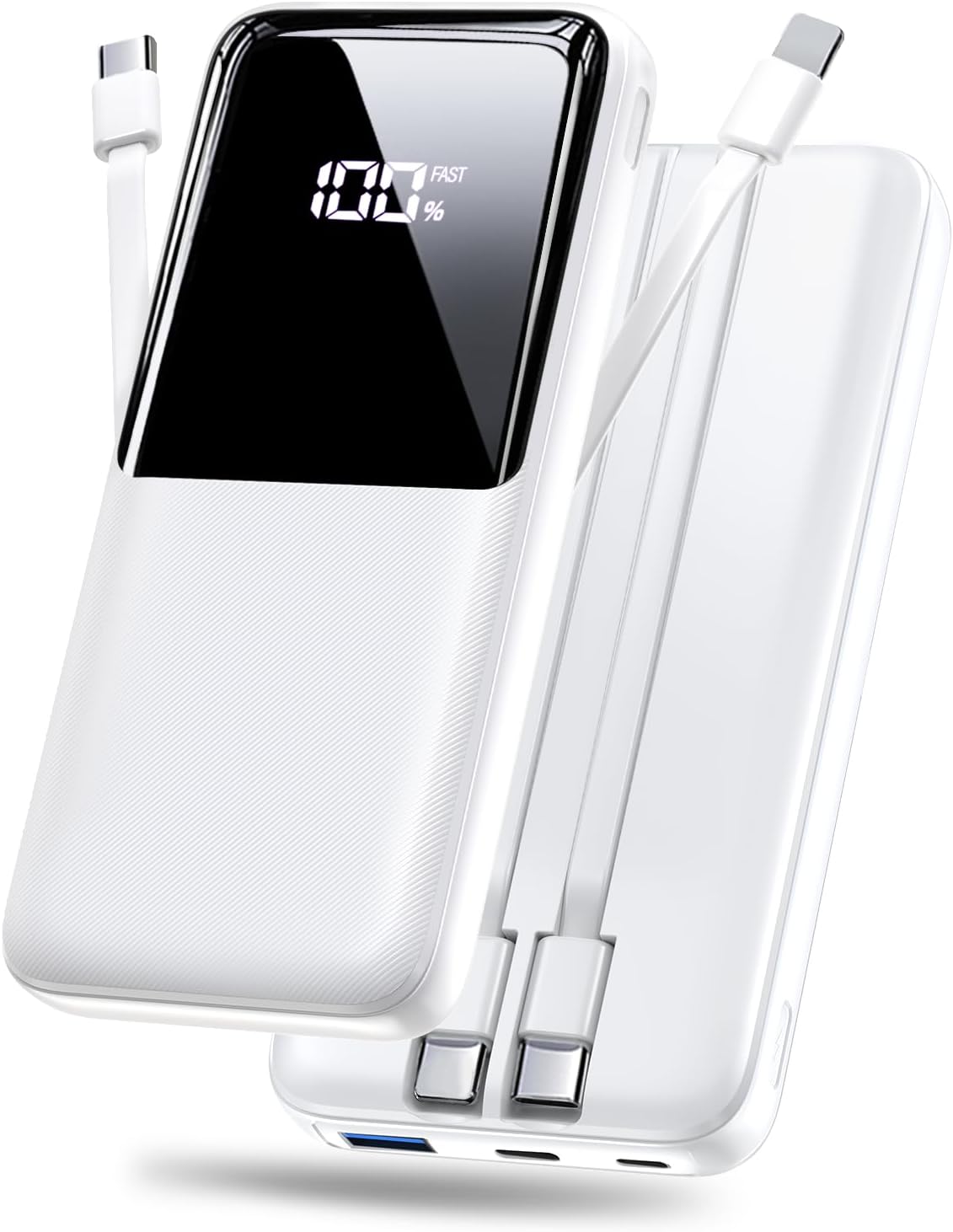 CFIAI 20000mAh Pack USB-C(22.5W) iOS(20W) (1 Pack, Portable Charger Power Bank - Fast Charging Portable Battery
