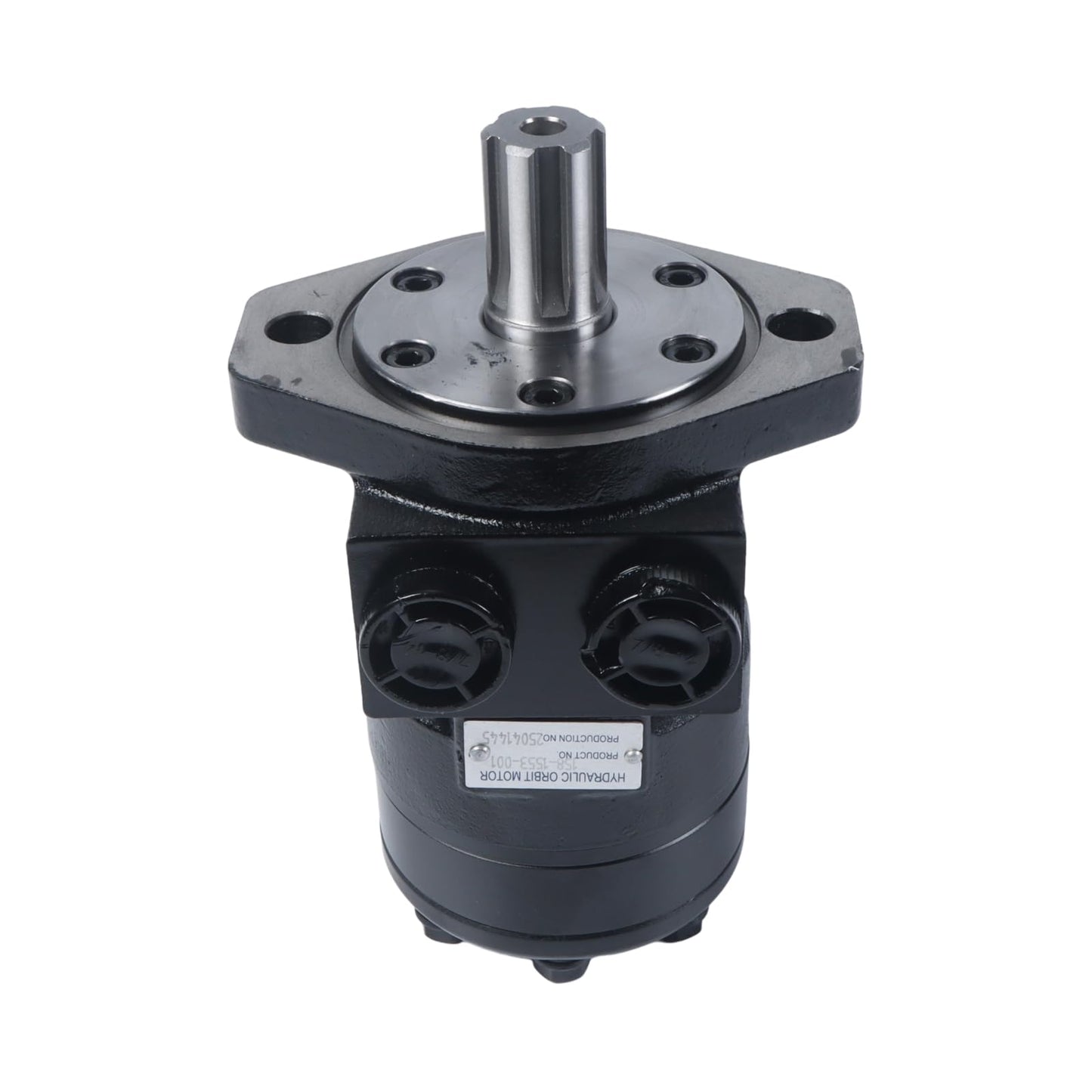 SINOCMP 158-1553-001 Hydraulic Motor, for Eaton Char-Lynn T Series 1pc Gerotor Motor, Replacement for Sweeper Auger Winch Log Splitter, 1553-001 Aftermarket Hydraulic Drive Motor