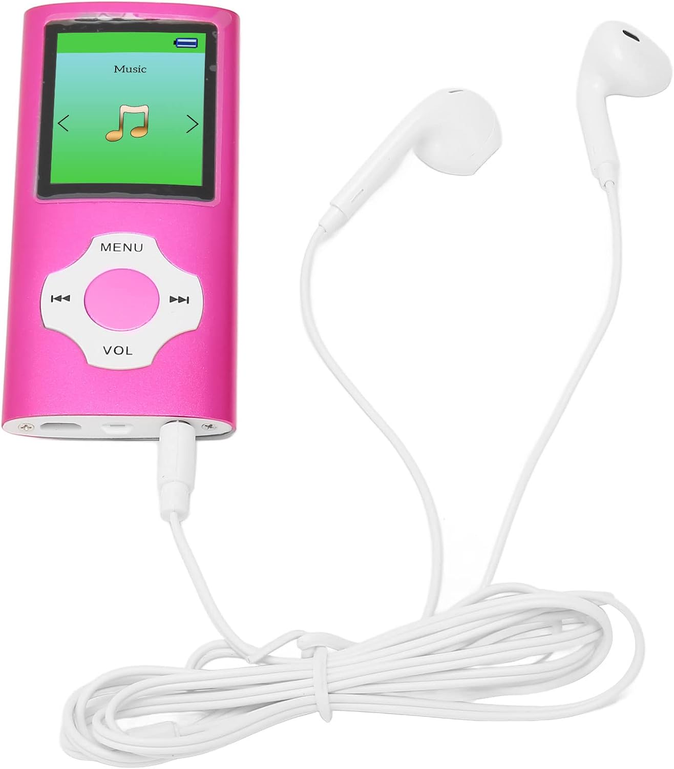 Jectse MP3 MP3 MP3 Player, Kids Player Portable Audio Music Player with FM Radio, Voice Recorder, E Book, HiFi Lossless