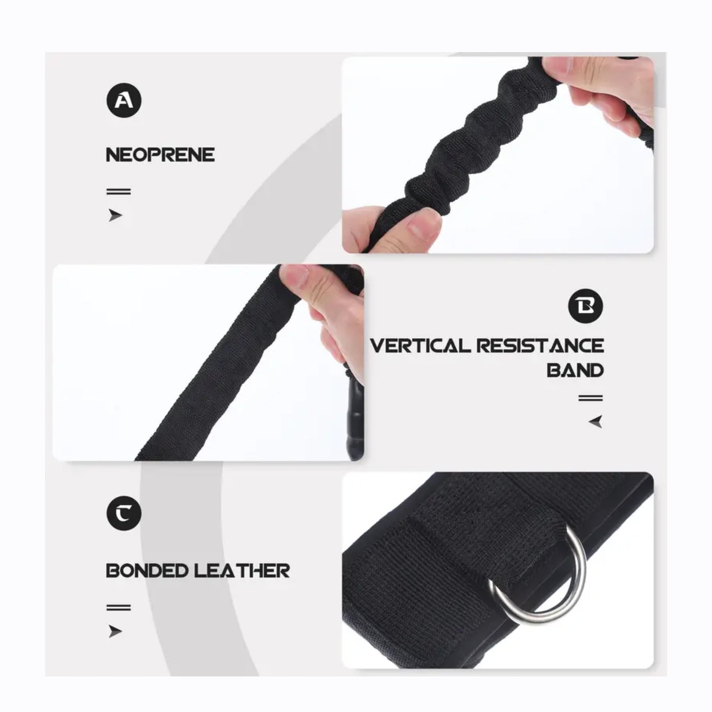Vertical Jump Trainer, Jump Resistance Belt, Leg Strength Training Belt, Basketball, Volleyball, Football, Tennis Leg Agility Training