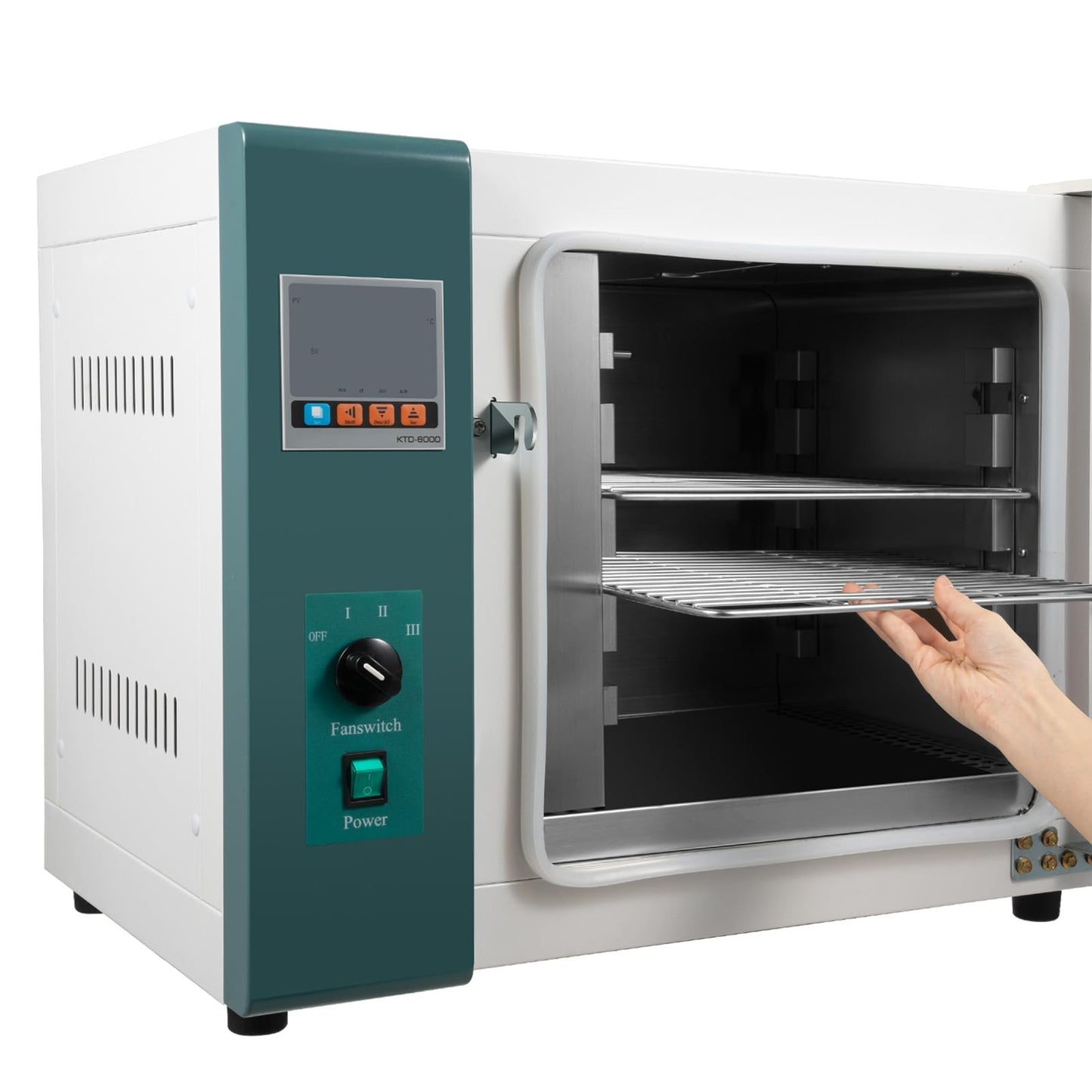 Industrial Drying Oven 1000w - Digital Blast Lab Oven, 12 Gal Capacity, with Forced Air Convection, Constant Temperature Control, 110v Electric Heating, for Laboratory, Industrial Use