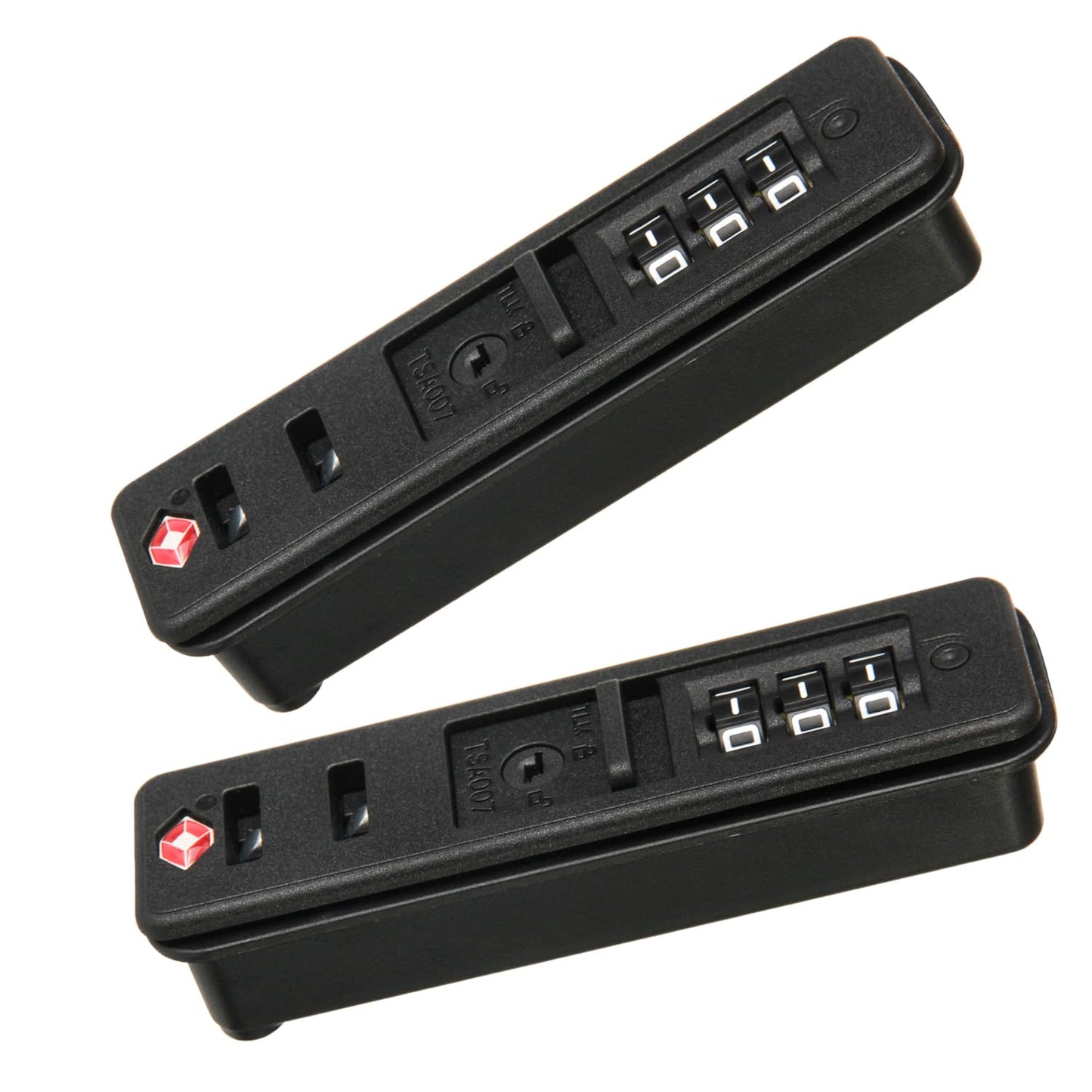 Ech.Apr 2-Pack TSA Locks for Luggage, Luggage Locks TSA Approved, Small Travel Combination Lock for Luggage Bag Backpack Baggage Suitcase, Black EA354N