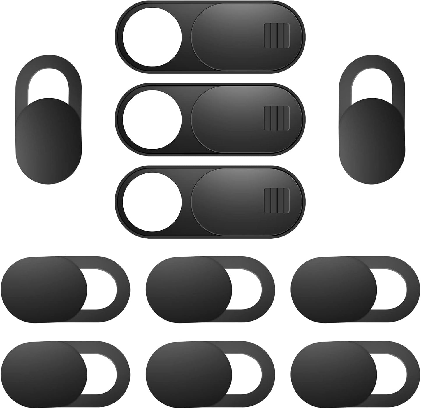 ZUCUCUC 11 Pack Webcam Cover, Laptop Camera Cover Slide, Phone Camera Cover, Ultra Thin Webcam Cover Slide Compatible