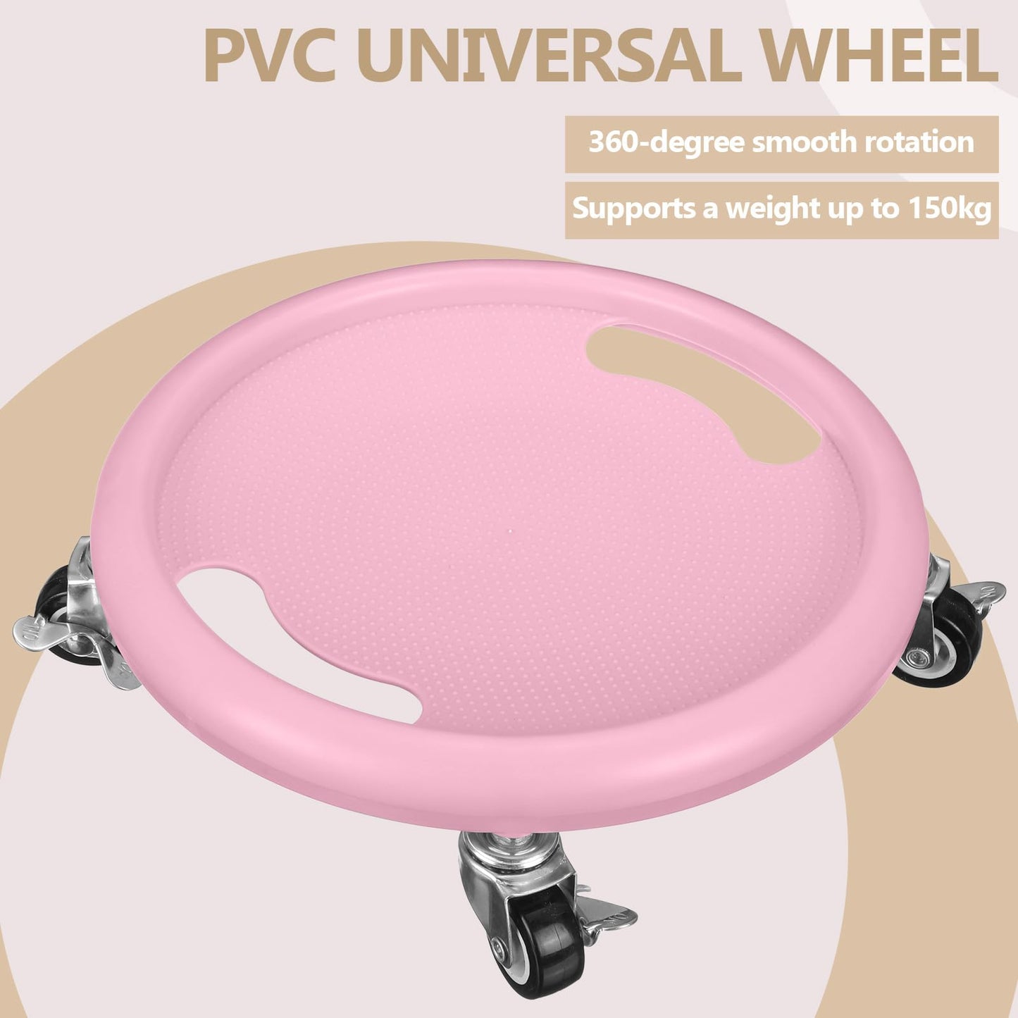 Seenelling 4 Pcs Abdominal Exercise Roller Wheel Abdominal Exercise Sliders for Core Workout AB Wheel Exercise Board Abdominal Board Trainer for Abdominal Core Strength Training, AB Workout Equipment