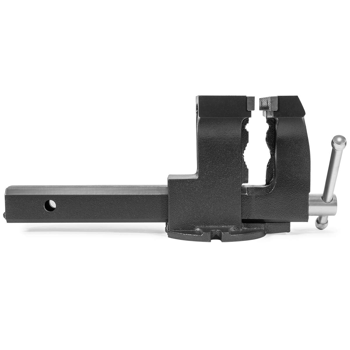 Stark USA 2-in-1 Tow Hitch Truck Vise 6" Bench Vise Fits Standard 2" Hitch Receiver Bench Mount Trailer Portable Work Vise Truck Trailer Receiver Portable Work