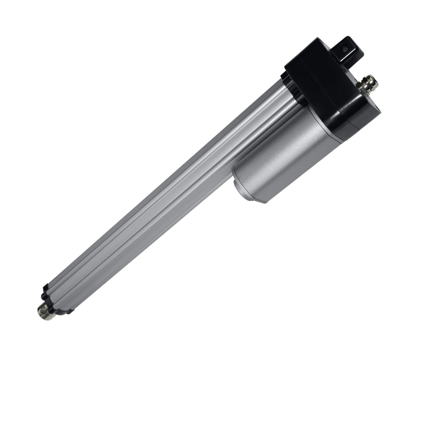 Progressive Automations 24V Water-Resistant Linear Actuator - 6 inches Stroke, 450 lbs Force, IP66 for Industrial, Solar Usage, Brushed DC Electric Motor & Stainless Steel Stroke Rod, PA-10
