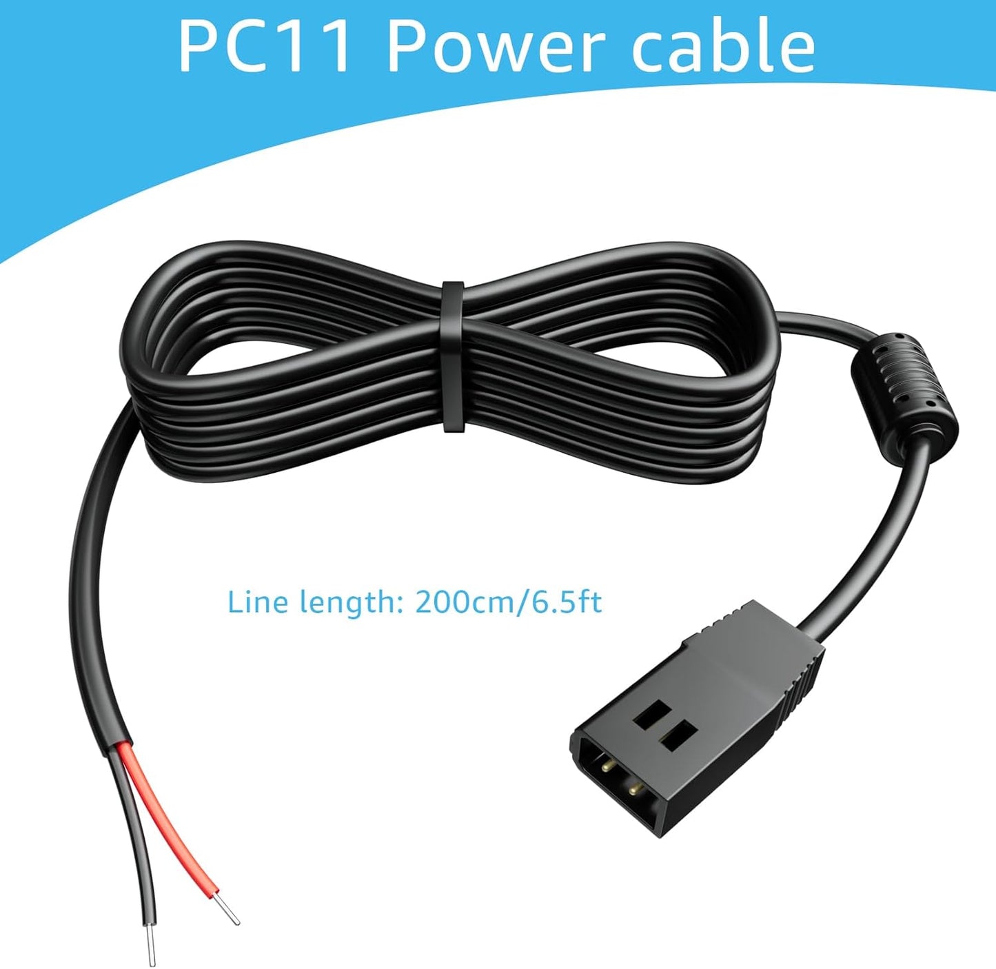 SigeIy 11 Humminbird 9-10-12, 700, 800, 900, 1100 PC - Filtered Power Cable, Compatible with Helix Series