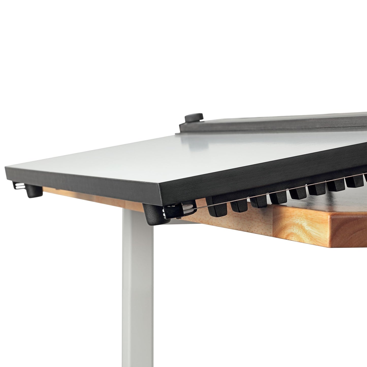 Acurit PXB 20” x 26” Drawing Board for Artists and Designers - Portable Workspace for Drawing, Sketching, Drafting, Painting - Fixed Angled Laminated Surface with Ruler and Parallel Motion Bar