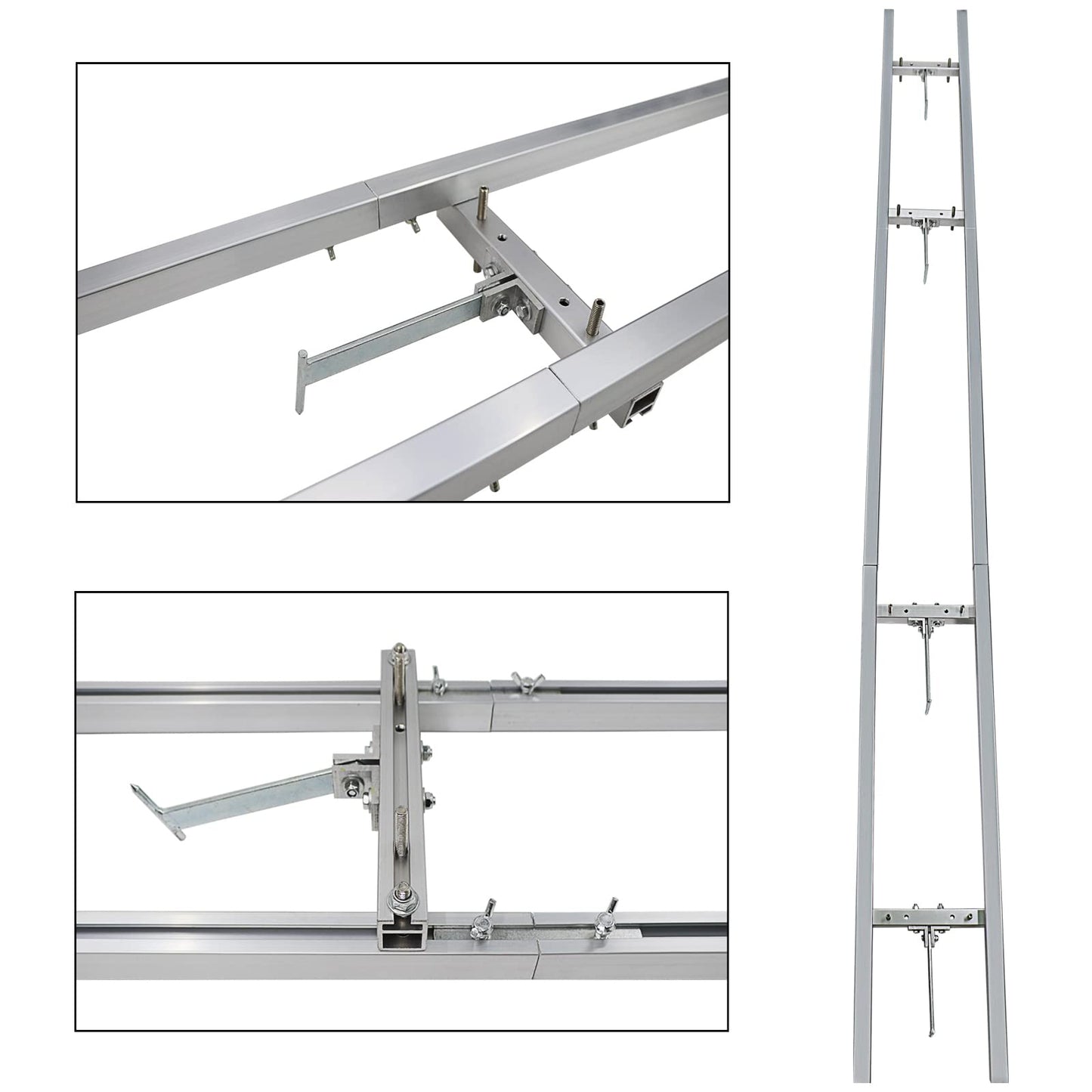 XSLOER Portable Chainsaw Mill 12FT Rail Mill Guide System