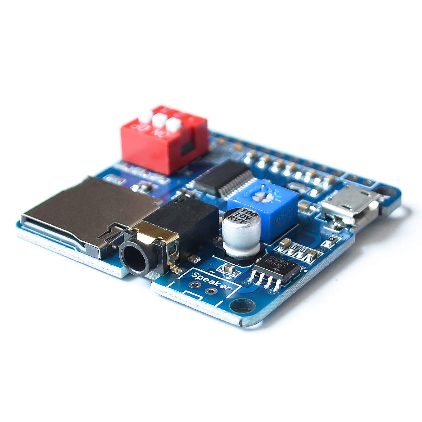 Reland Sun MP3 New Voice Playback Module Board Music Player SD/TF Card for Arduino