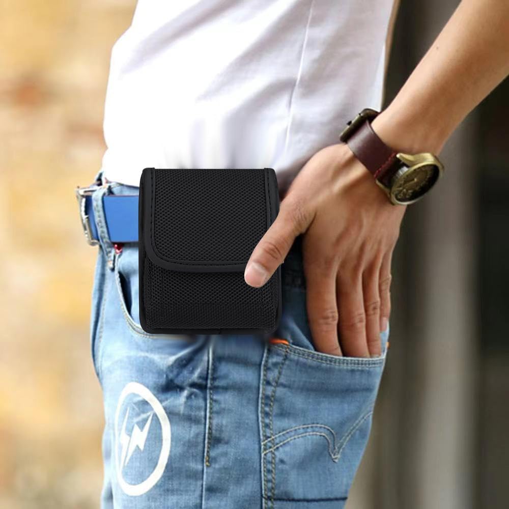 Covthch MP3 JM21 M21 MP3 Compatible with SnowSky/FiiO Echo Mini Player Holster Case, Nylon Pouch Holster with Belt Clip