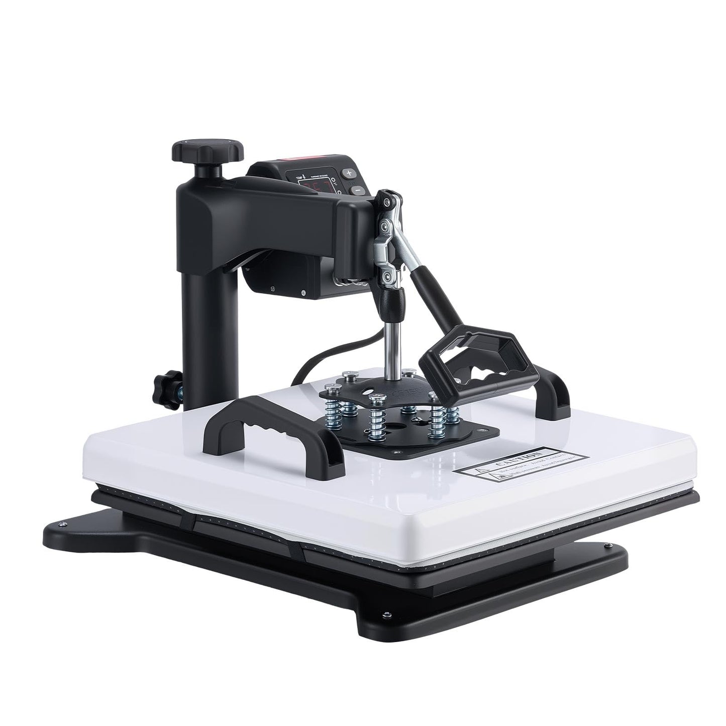 VEVOR Heat Press Machine, 15 x 15 in, 8-in-1 Multifunction, 360° Swing Away, Heat Up Fast and Even, Digital Precise Control, Sublimation Press Machine for T-Shirts, Mugs, Tumblers, Caps, Plates