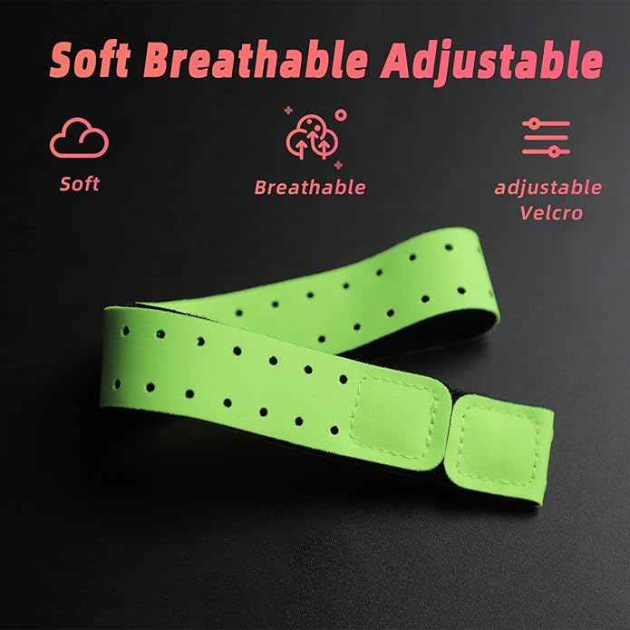 Comfortable Replacement Armband Strap Compatible with OTF, OTF Burn, Orange Theory Fitness, OT Beat Heart Rate Monitor Band