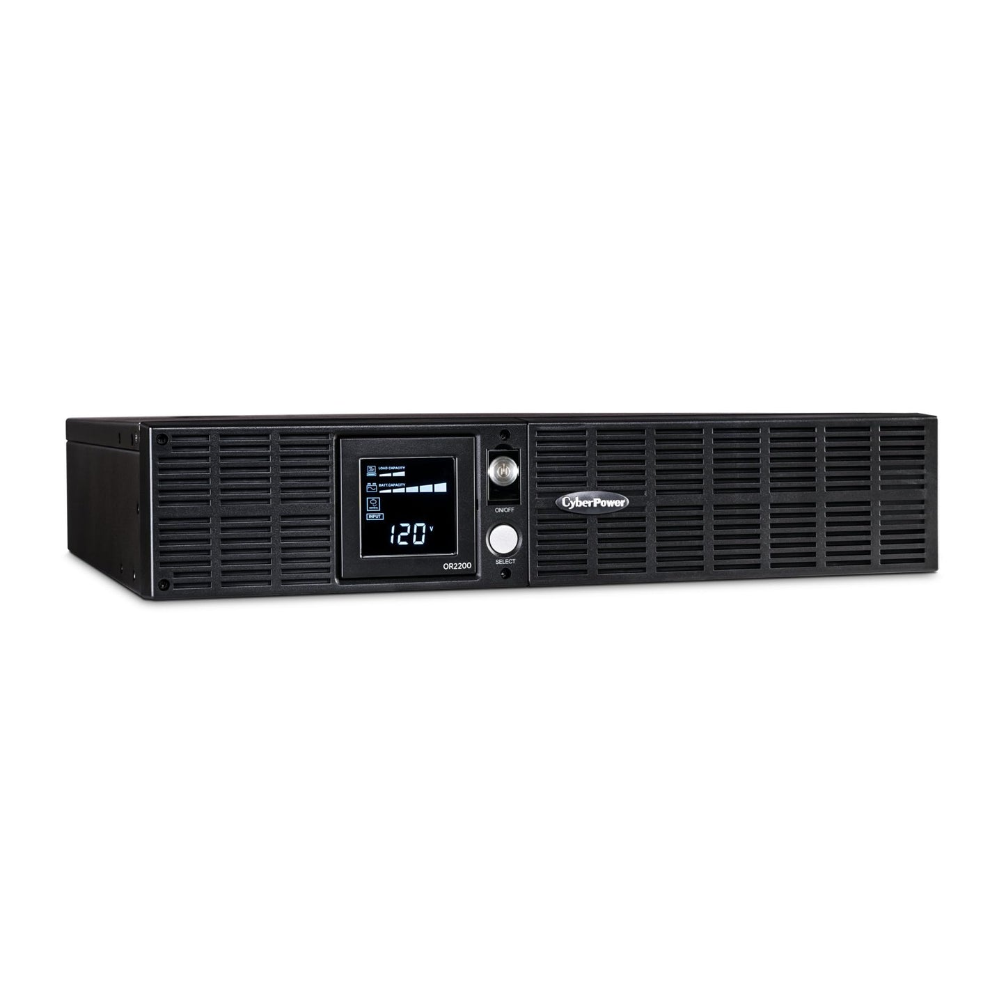 CyberPower OR2200LCDRT2U Smart App LCD UPS Battery Backup and Surge Protector, 2000VA/1320W, 8 Outlets, AVR, 2U Rack/Tower, UL Certified